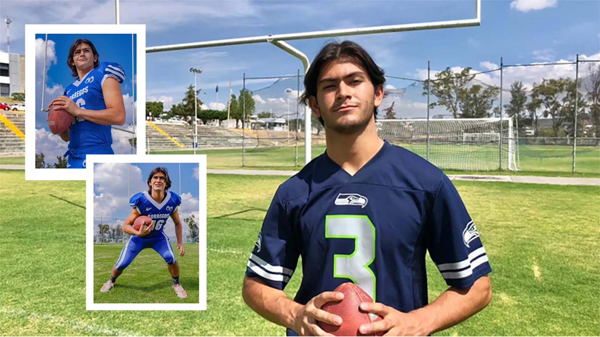 Alumno obtiene beca para equipo fútbol americano de Borregos Monterrey