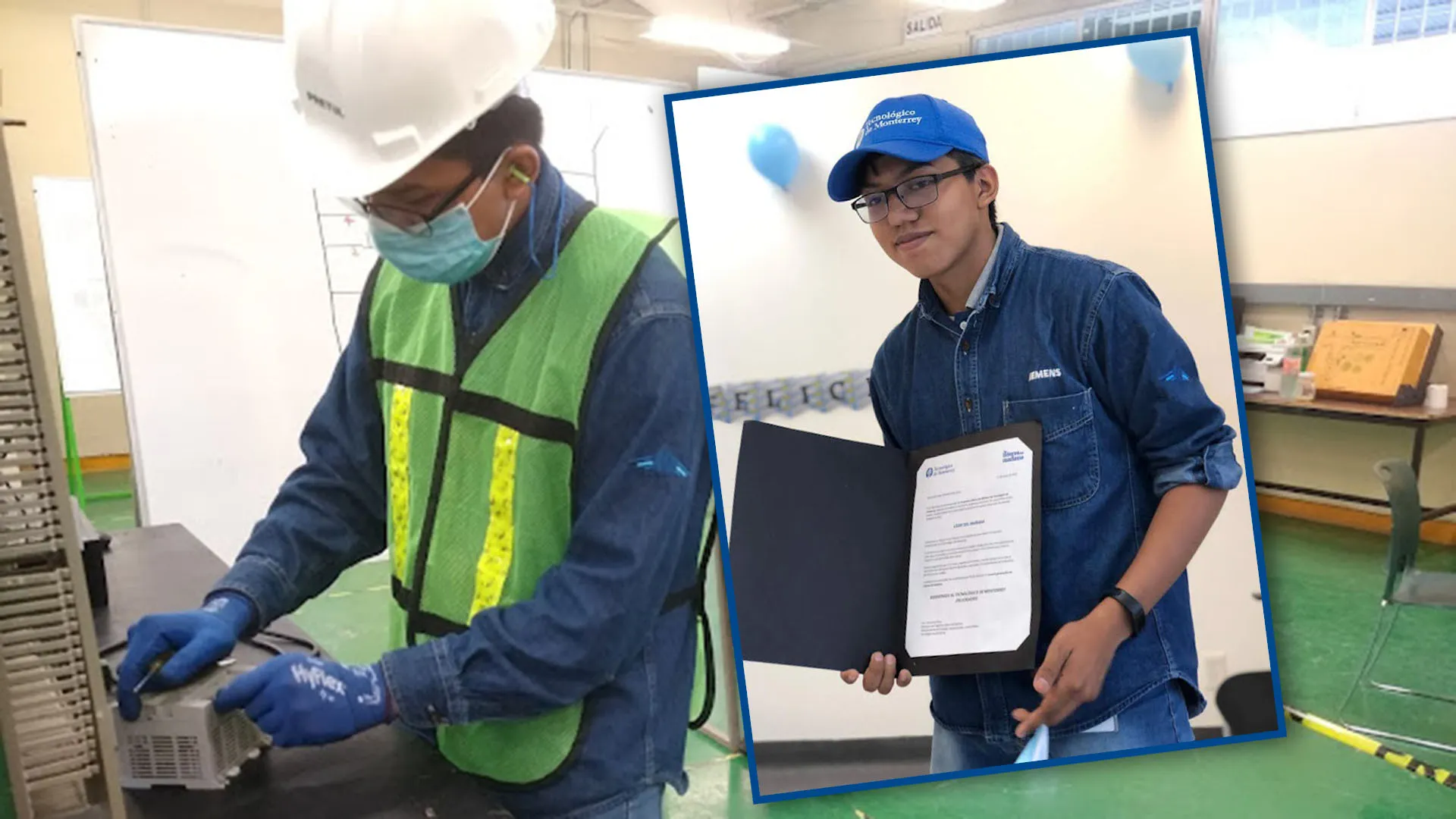 ¡Del CONALEP al Tec! joven obtiene beca del 100%