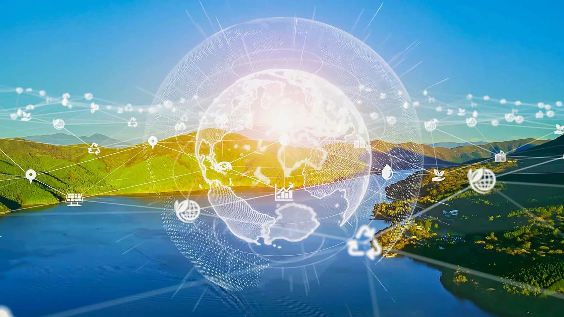 Diagrama global de cadenas de Suministro Sustentable