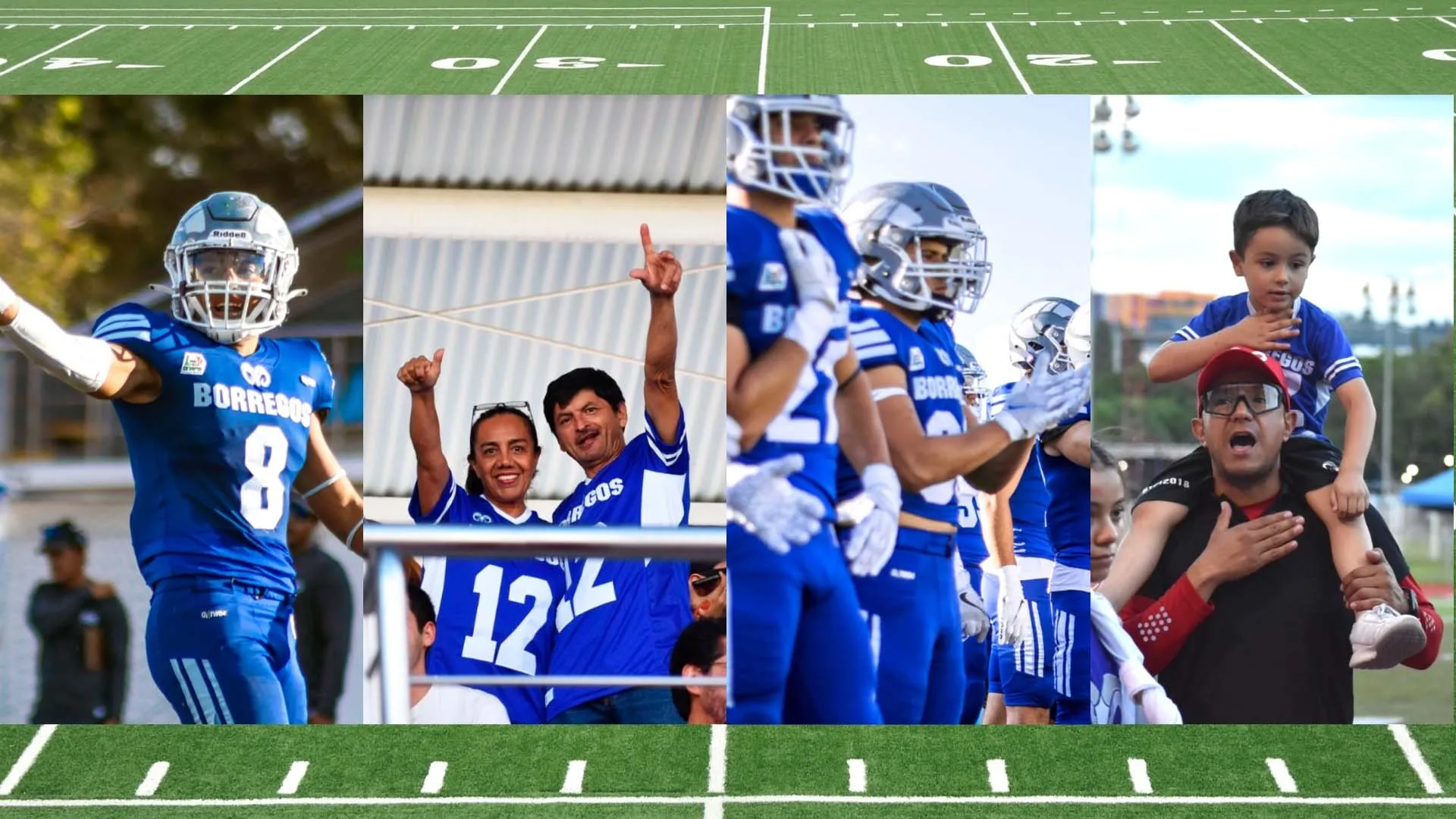 Inicia campaña para los Borregos de futbol americano del Tec campus Querétaro donde se mantienen invictos en la Conferencia Nacional.