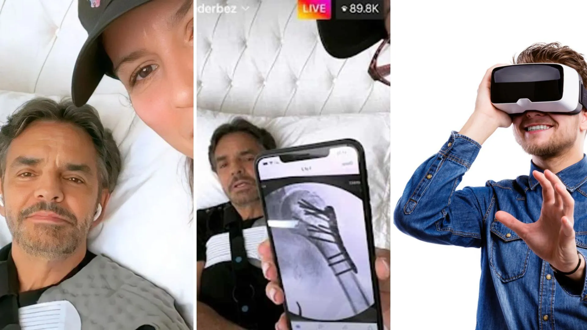 Eugenio Derbez, su accidente y los riesgos de la realidad virtual