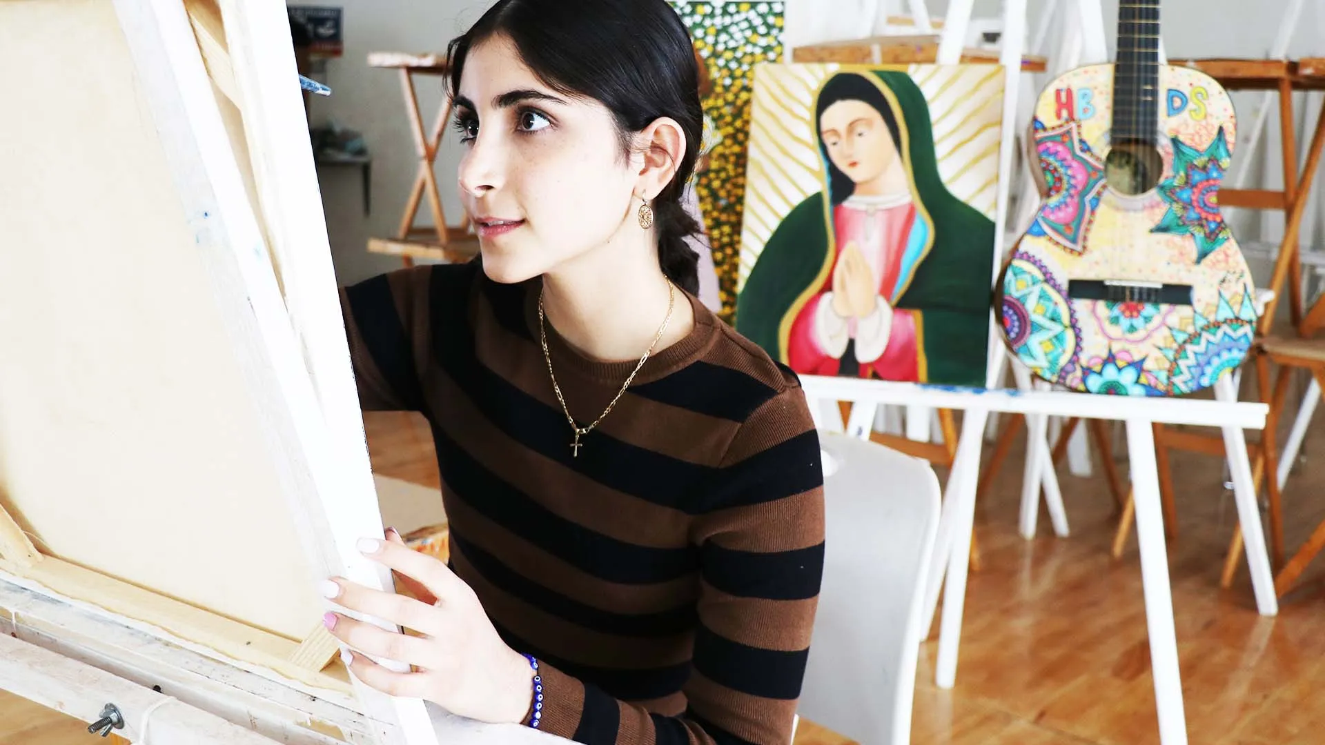 Con proyecto de arte gana beca de emprendimiento en el Tec