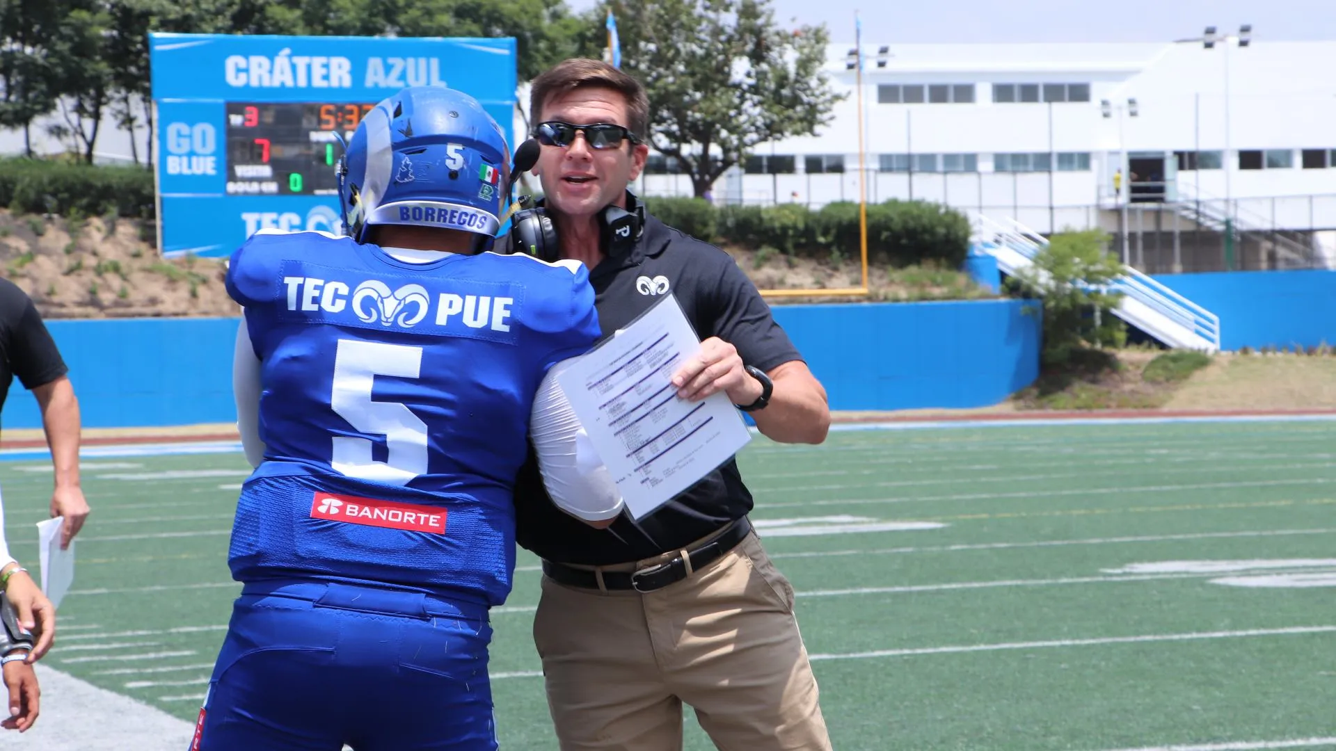 Los Borregos Puebla consiguen su primera victoria de la Temporada 2022 en ONEFA.