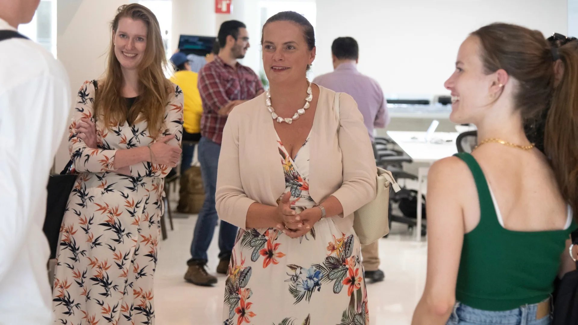 Visit of the Irish ambassador to the Monterrey campus.