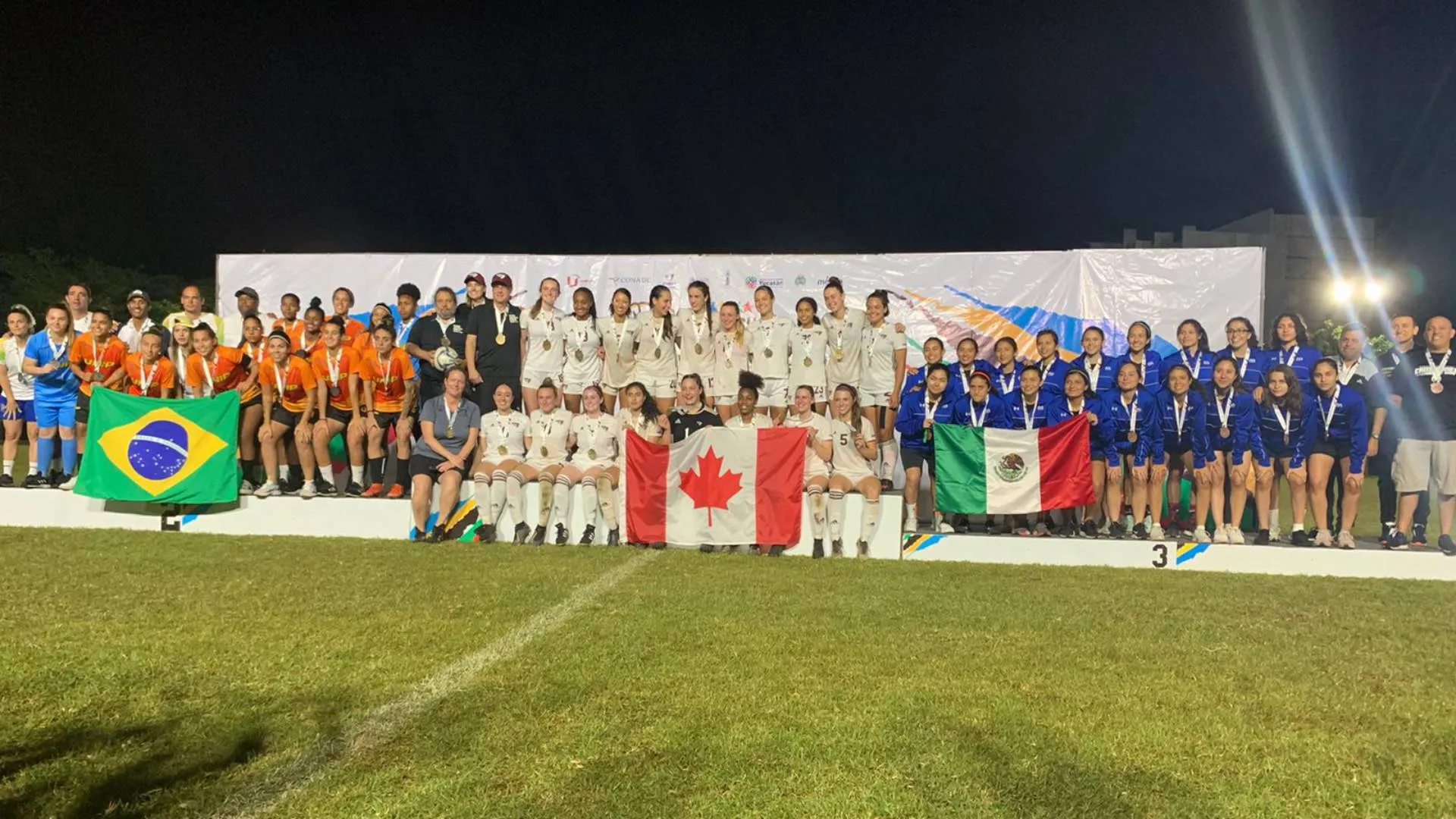 Borregos triunfan en FISU América Games 2022.