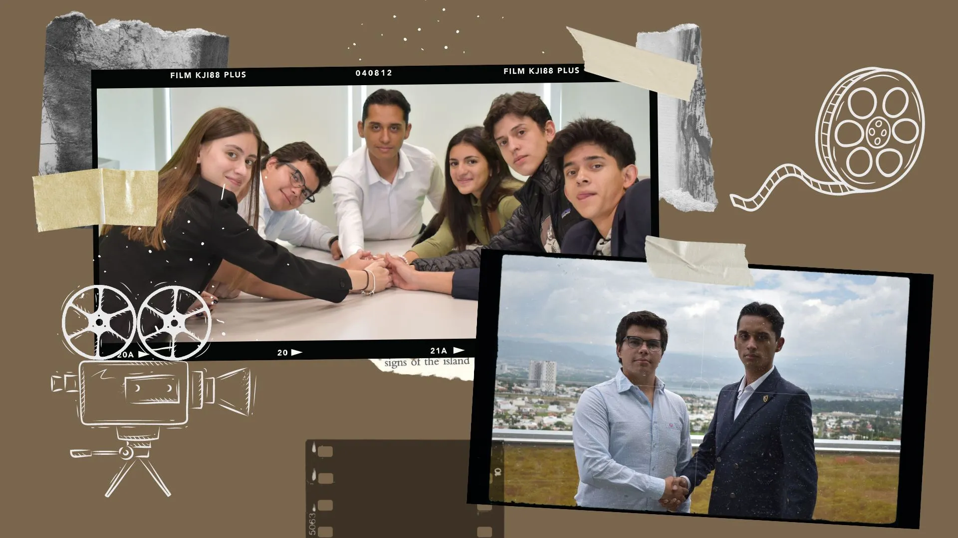 Equipo ganador del XVII concurso de cortometrajes Transparecia en Corto 2022