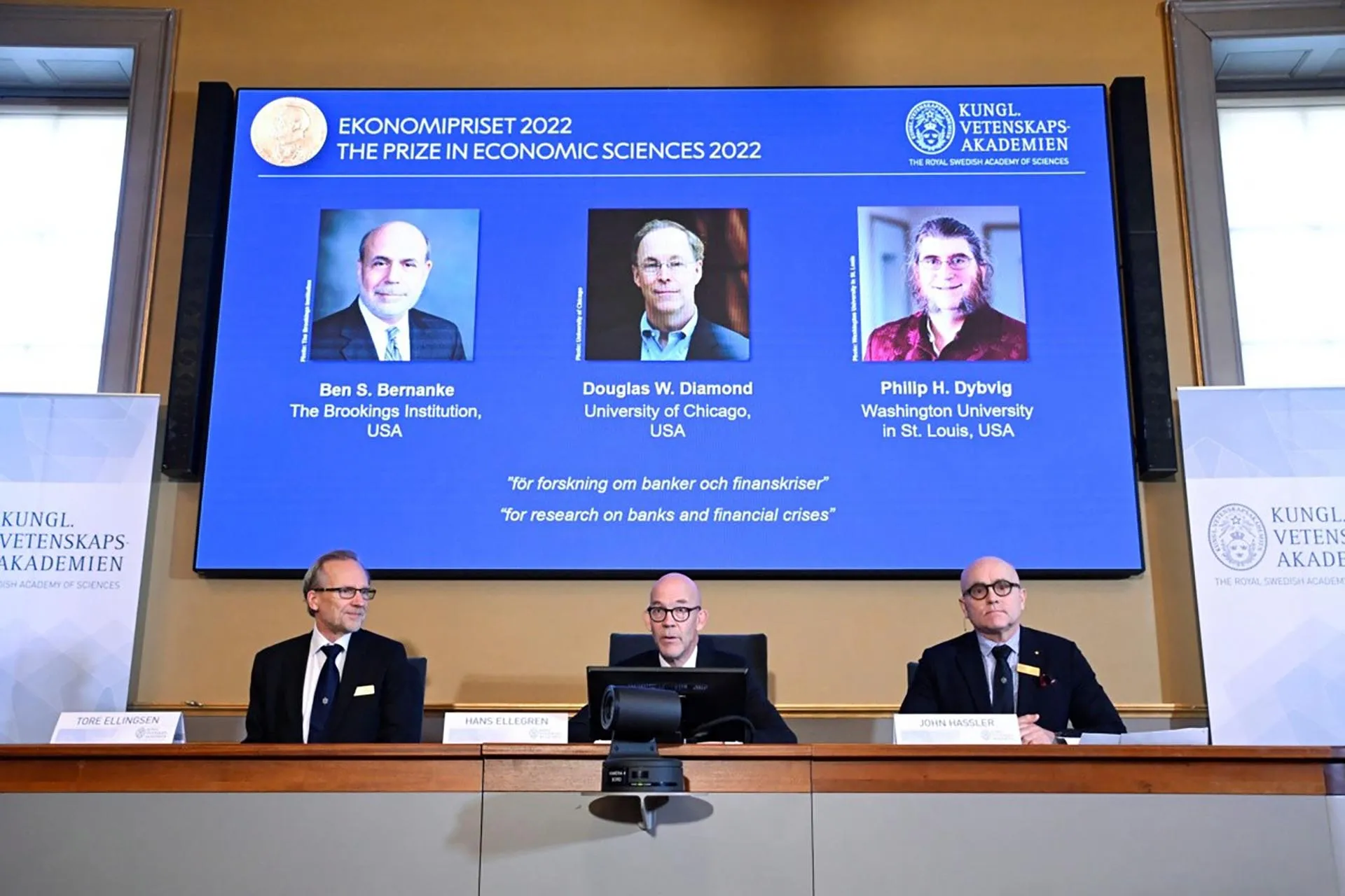 Ganadores Premio Nobel de Economía Portada