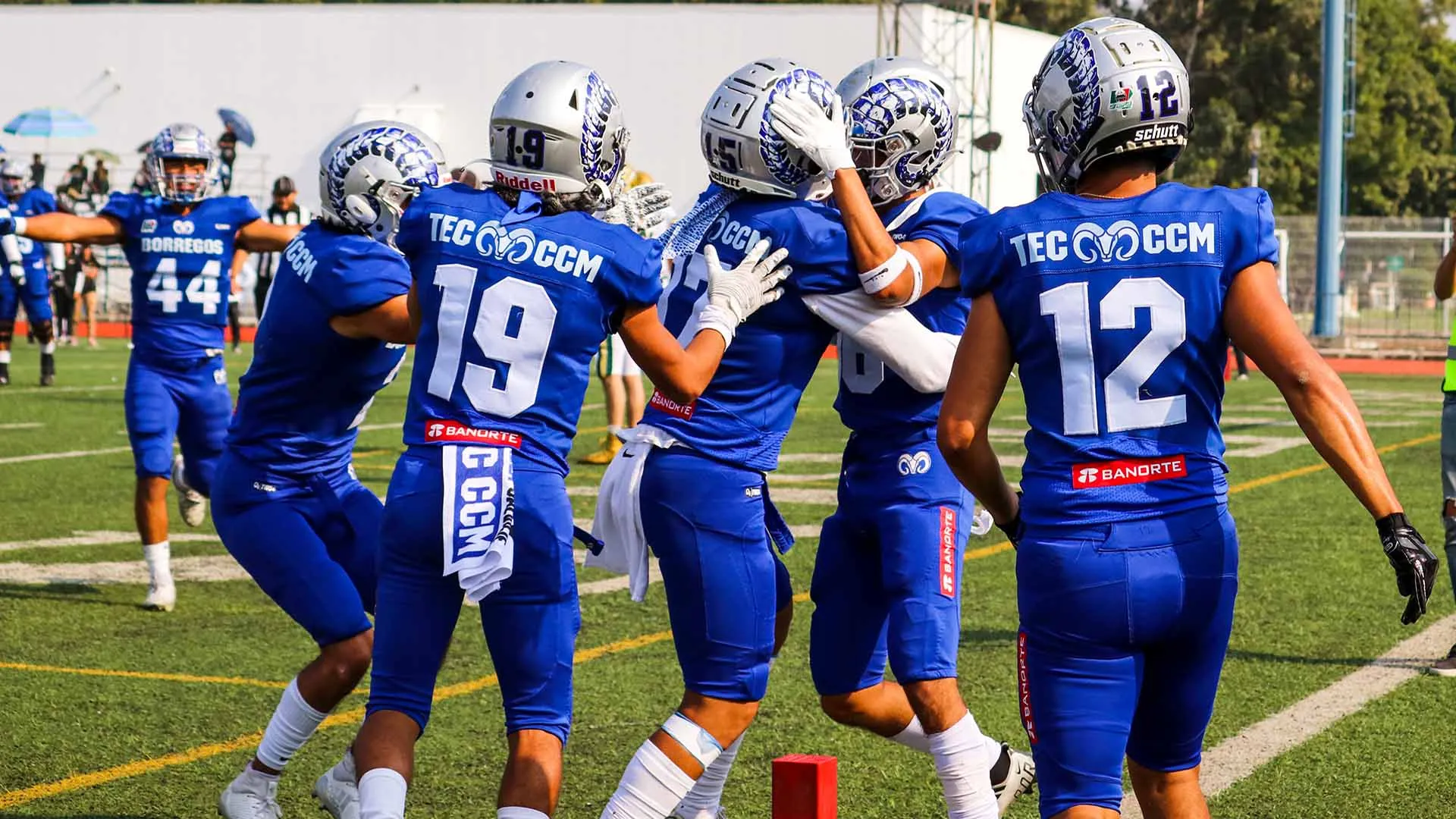 Borregos CCM triunfo en Liga Mayor de ONEFA