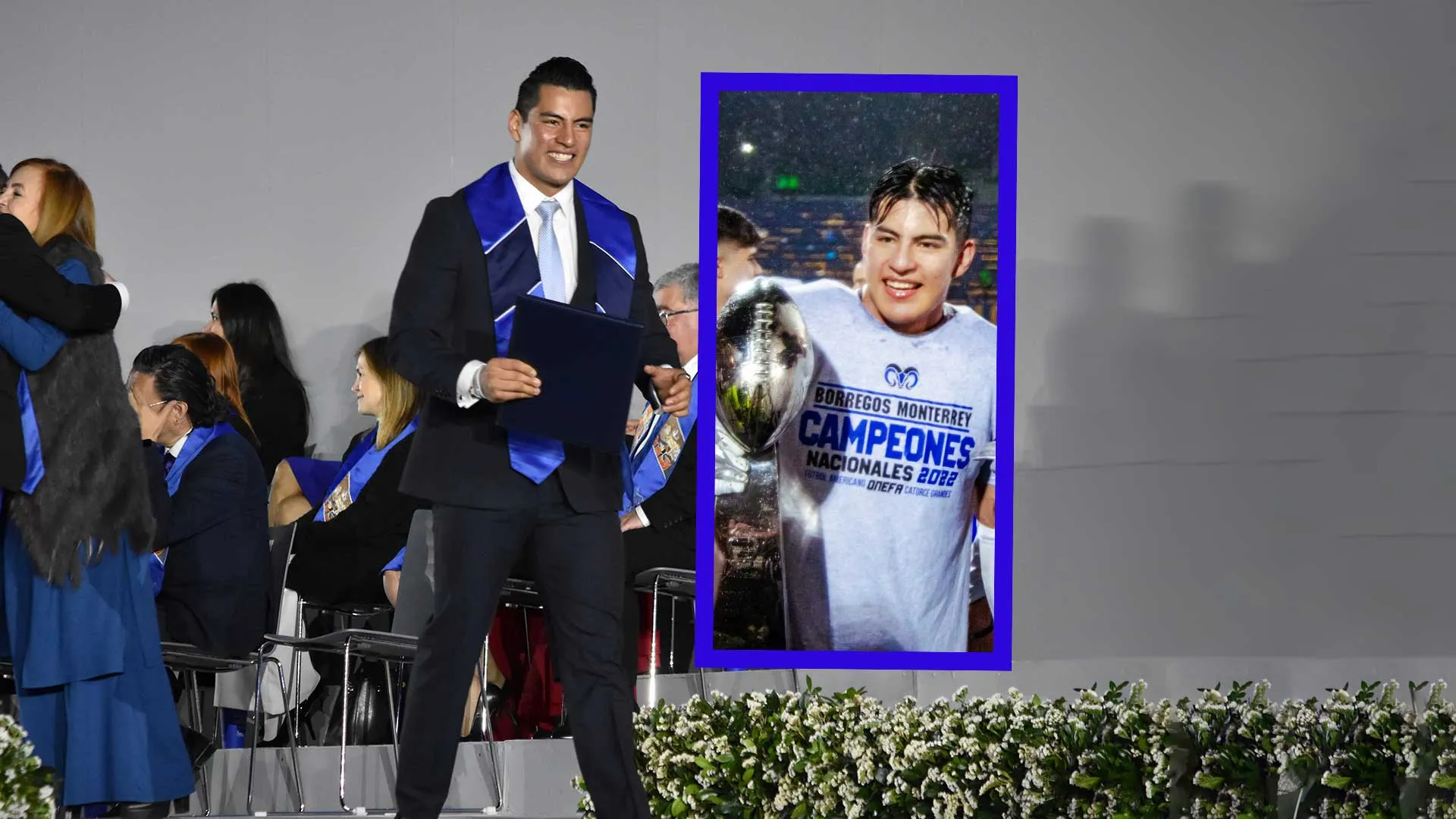 Logra dos sueños en el Tec: graduarse y ser campeón con Borregos MTY