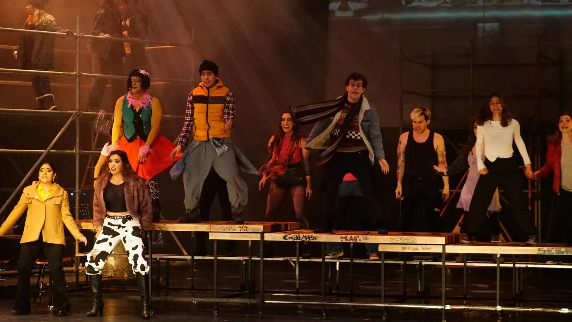 Estudiantes de Tec campus Santa Fe presentan musical "Rent"
