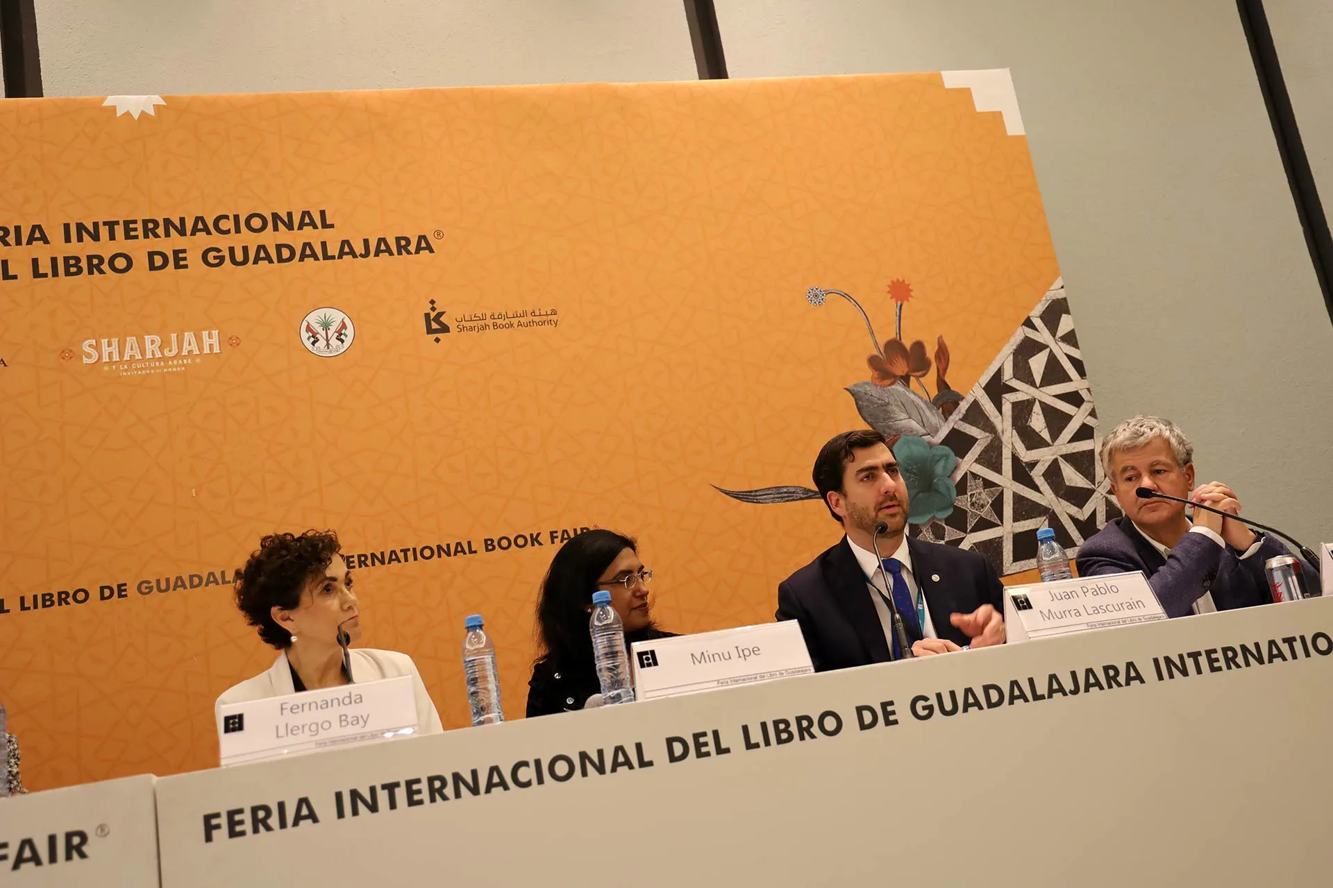 Juan Pablo Murra participó en panel de rectores en la FIL.