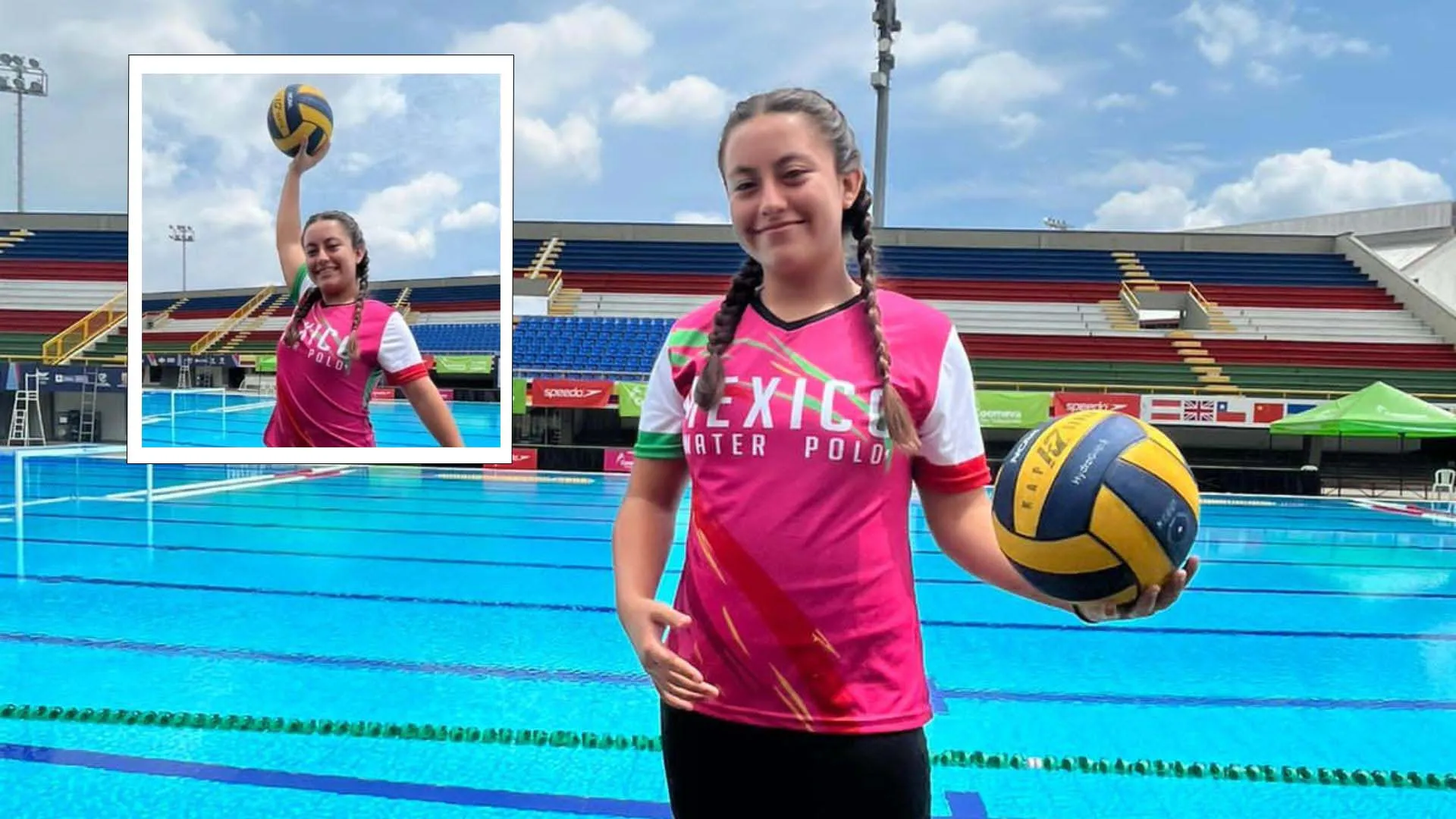 Alumna de PrepaTec representa a México en Waterpolo en Colombia