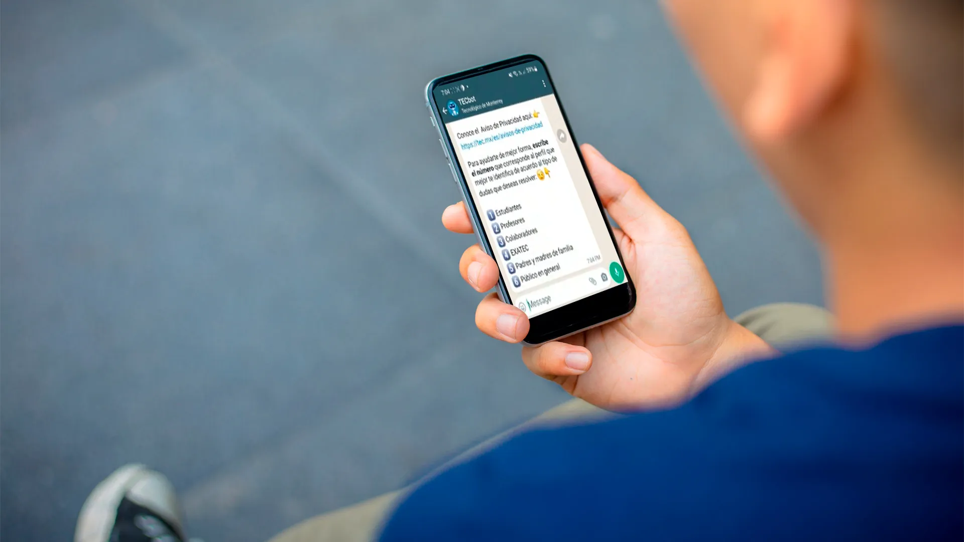 TECbot es el asistente virtual del Tec de Monterrey