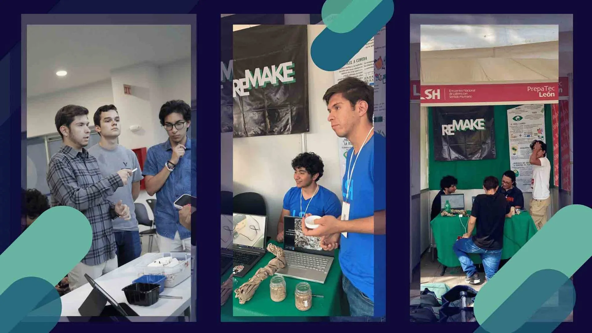 Presentación del proyecto social por parte del equipo.