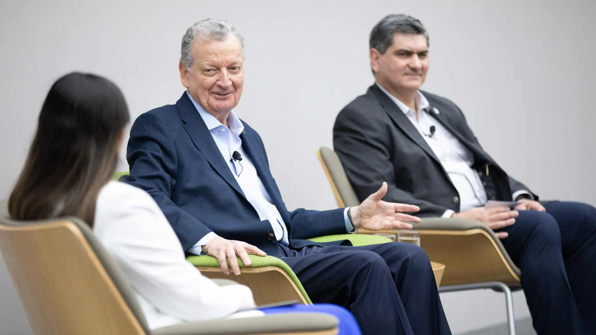 Conversatorio con Ricardo Saldívar, presidente del Consejo Directivo del Tec de Monterrey