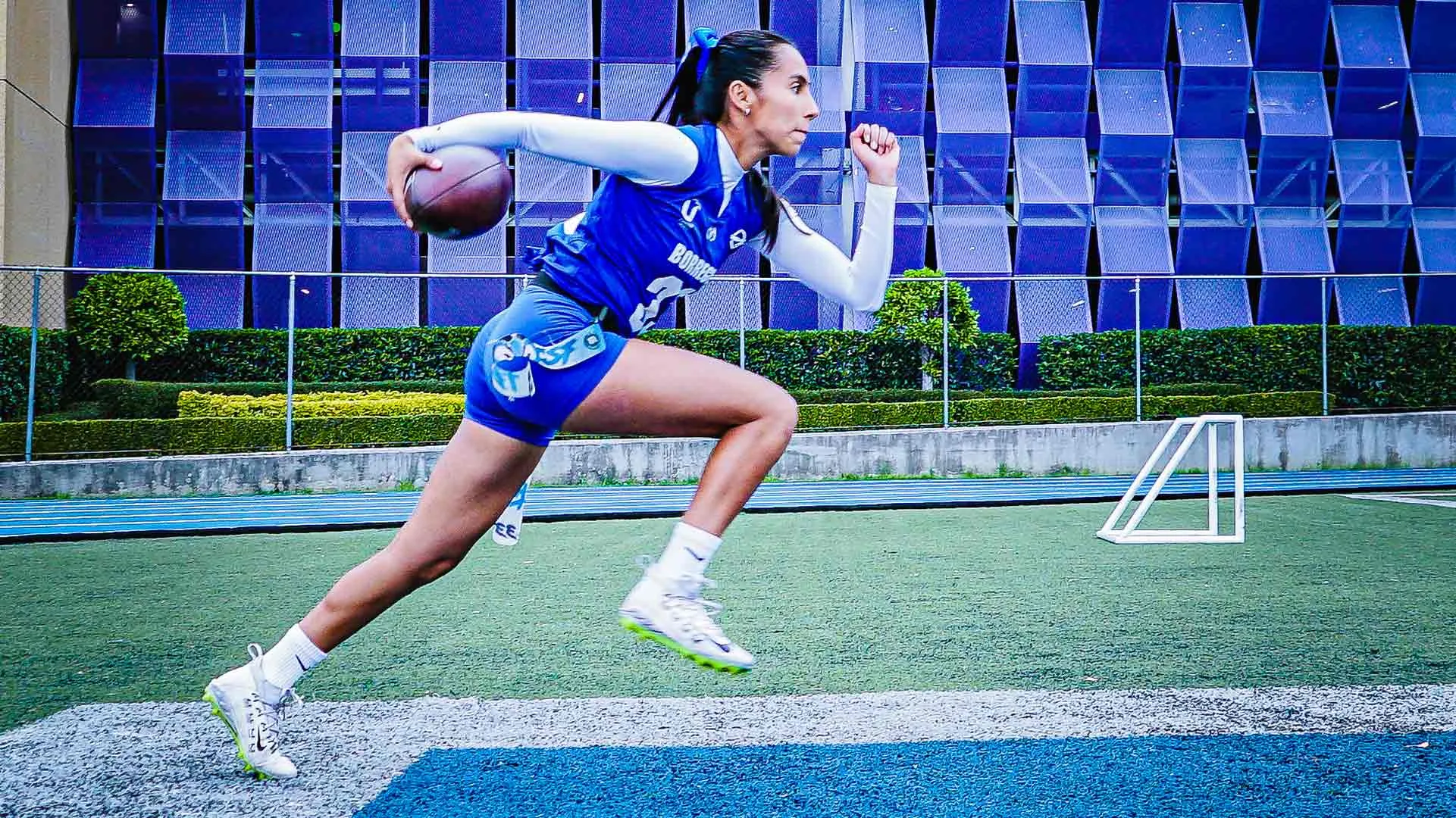 Diana Flores, flag football’s Mexican dancer