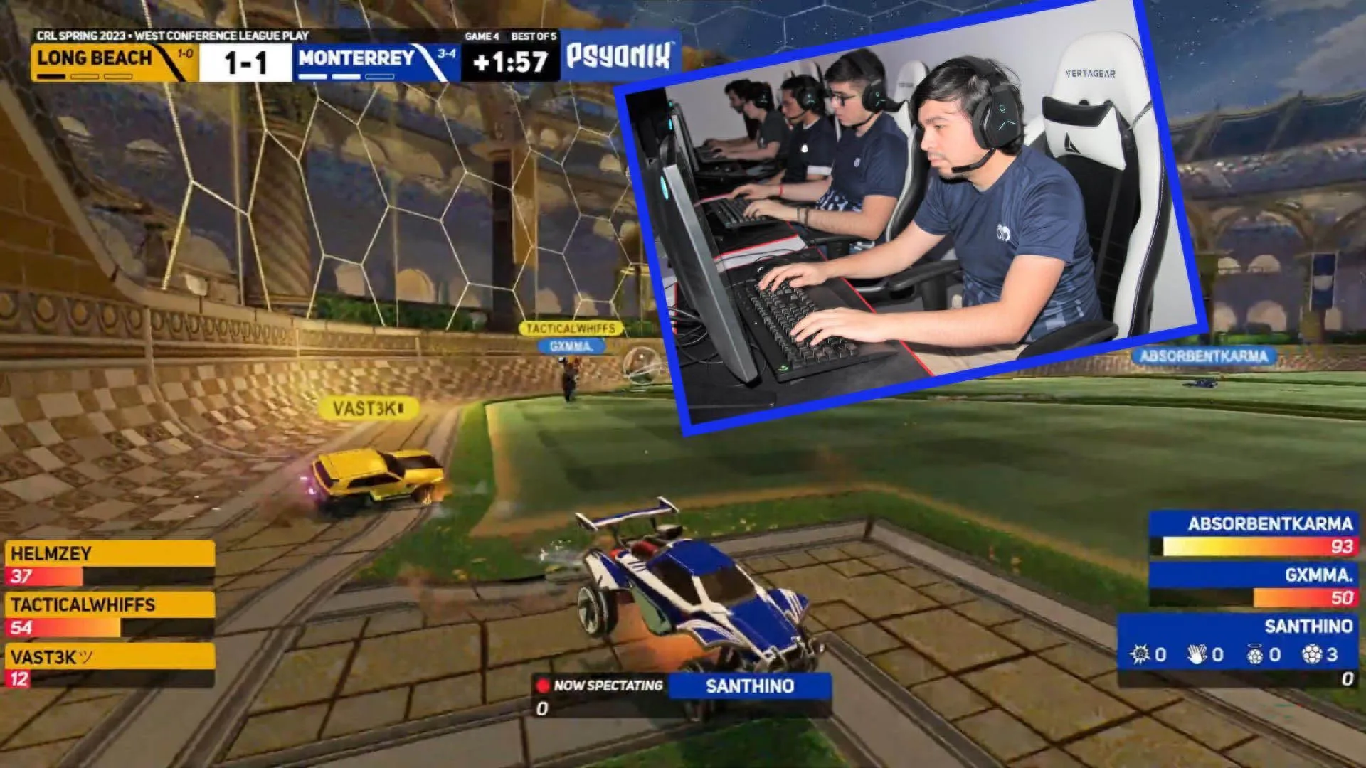 Borregos MTY gamers compiten en liga colegial de Rocket League