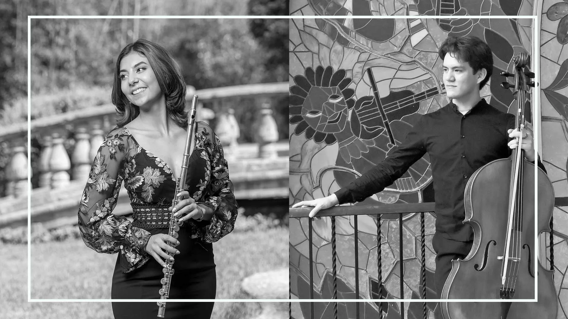 Marlenne Santos y Ángel Bustillos alumnos de campus Monterrey destacan en Orquesta Sinfí