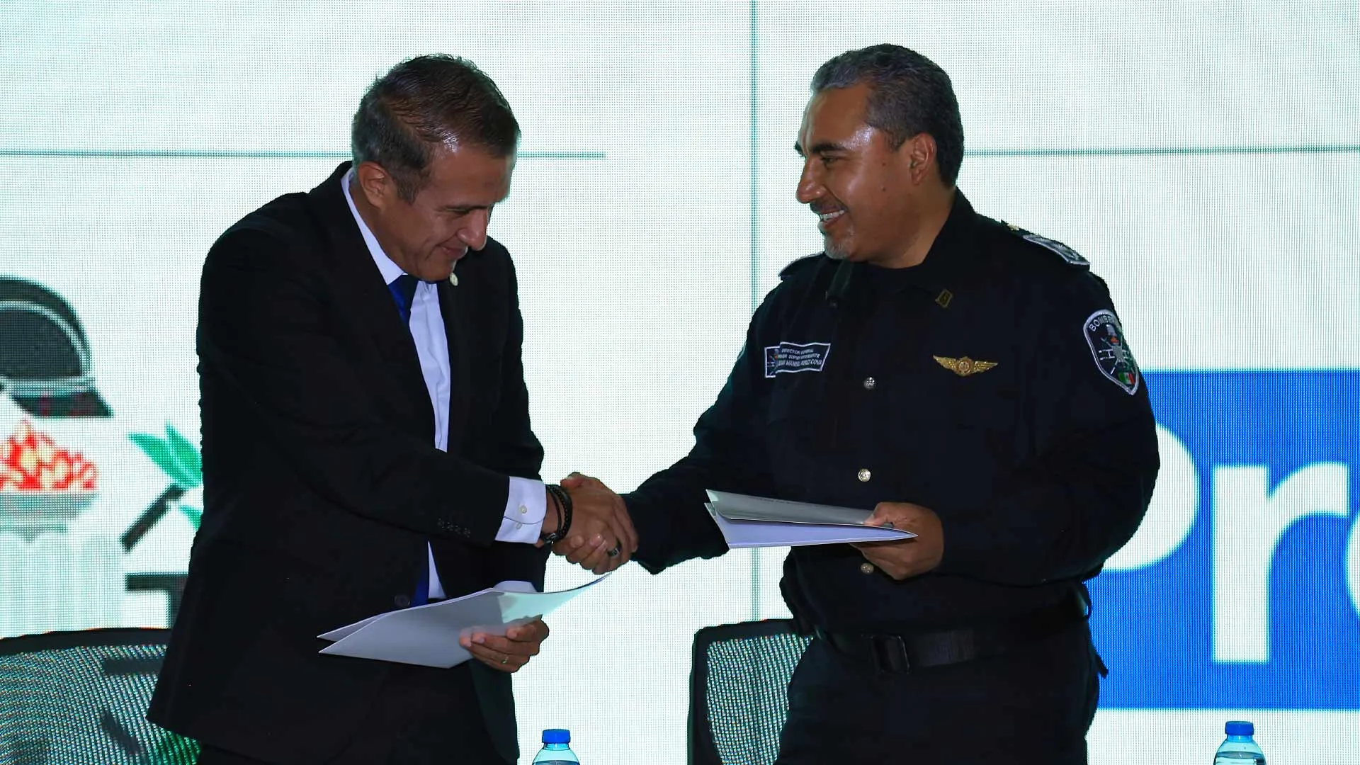 Firma de convenio Tec de Monterrey y Bomberos Ciudad de México