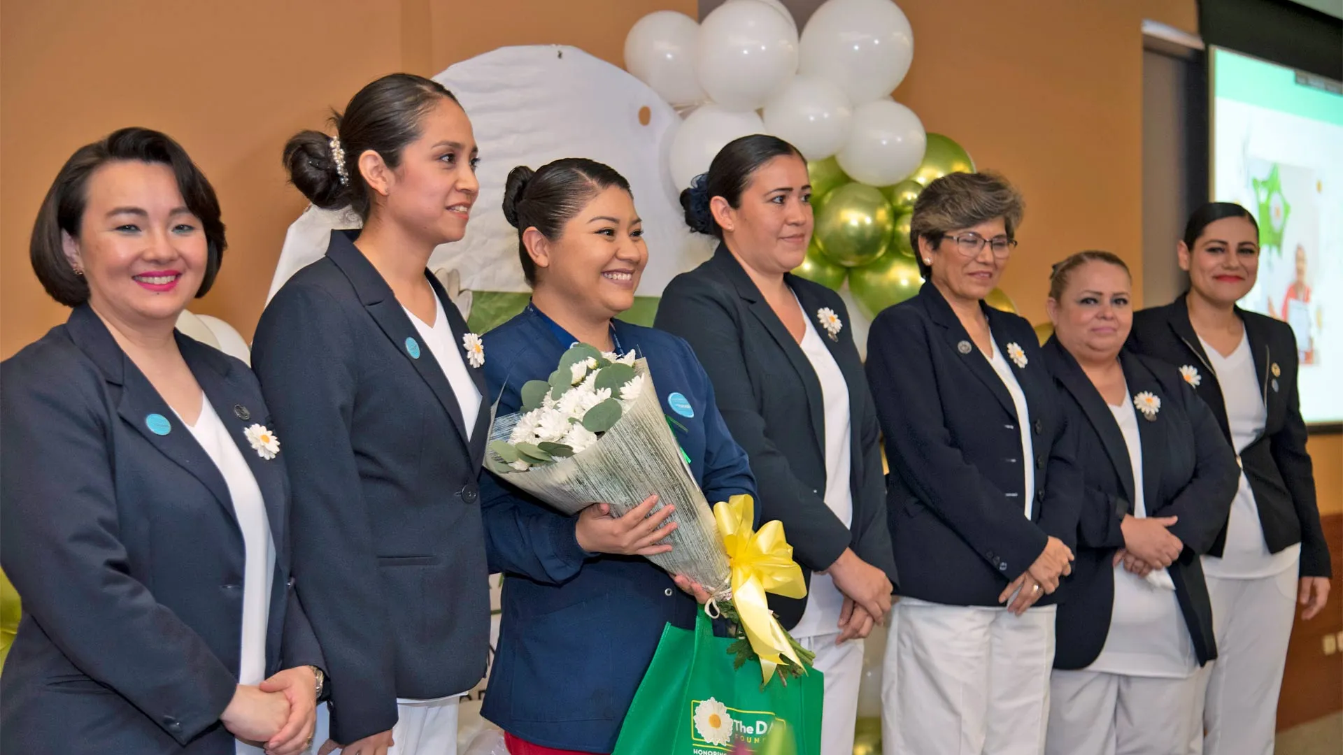 Enfermeras de TecSalud fueron distinguidas.