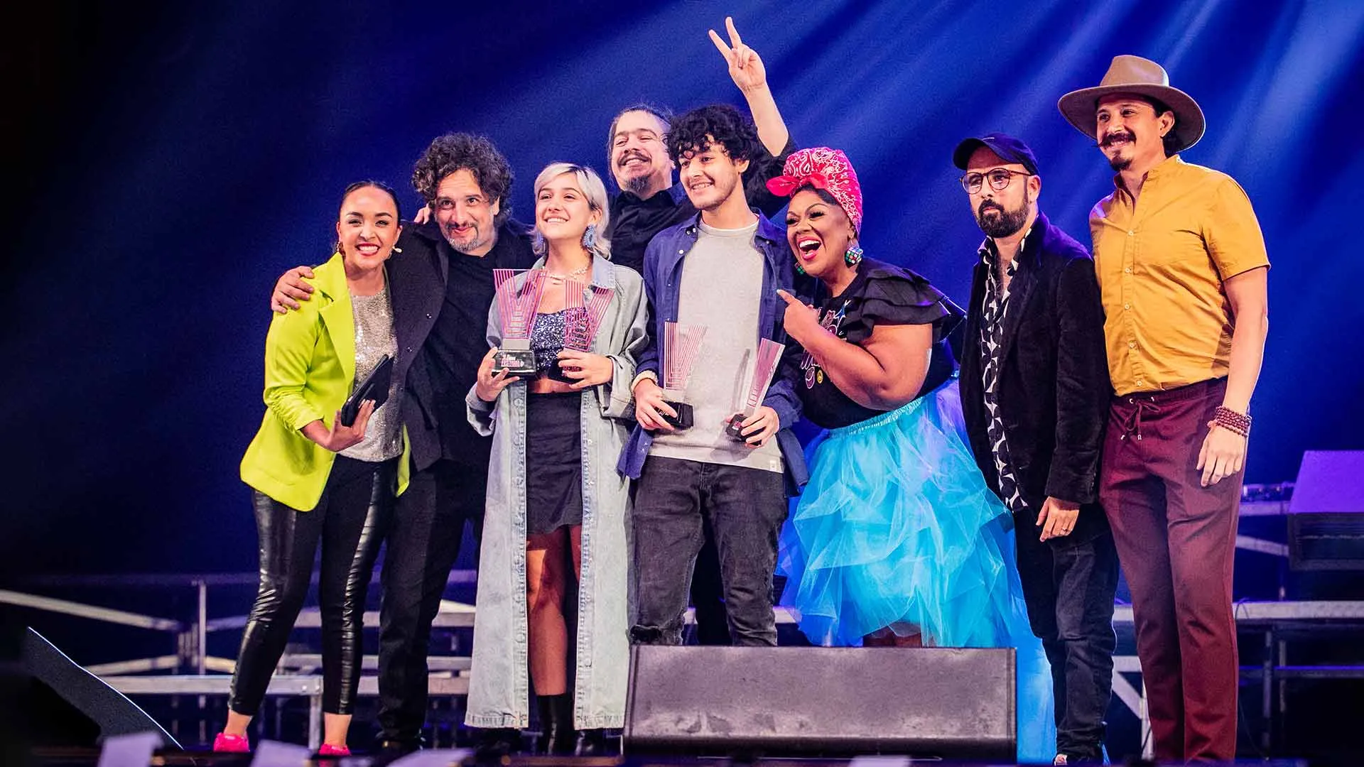 Mariana López y Pablo Jordan fueron los ganadores de la edición 2023 del Festival de la Canción del Tec