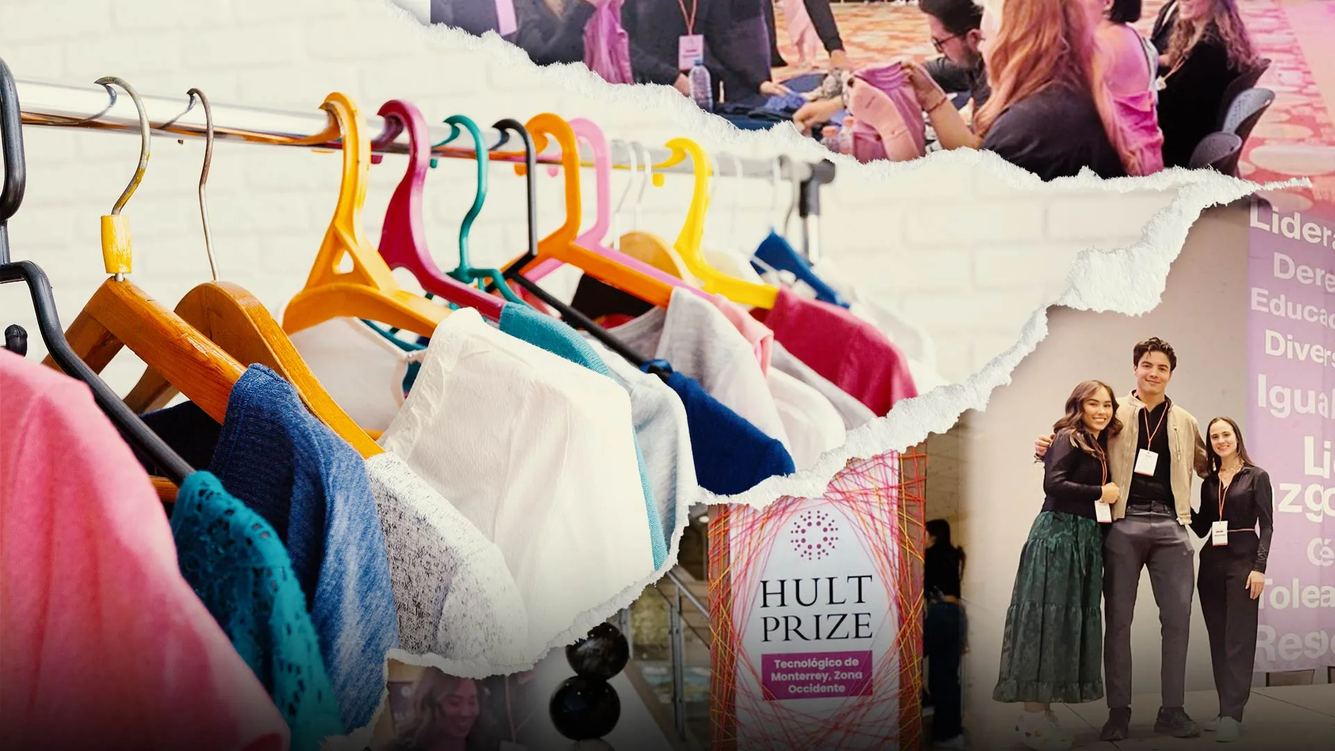 Estudiantes crean línea de ropa infantil sustentable con impacto social