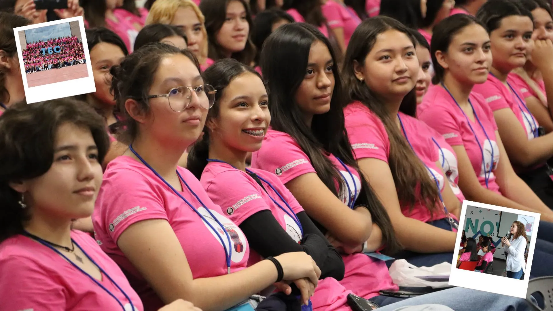 Las participantes del evento Exploradoras de Códigos