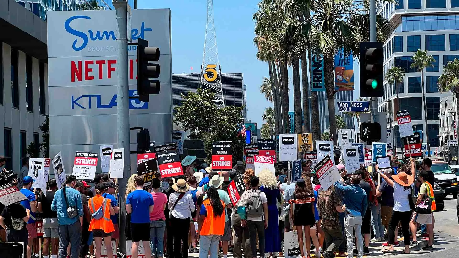 Huelga en Hollywood, 2023