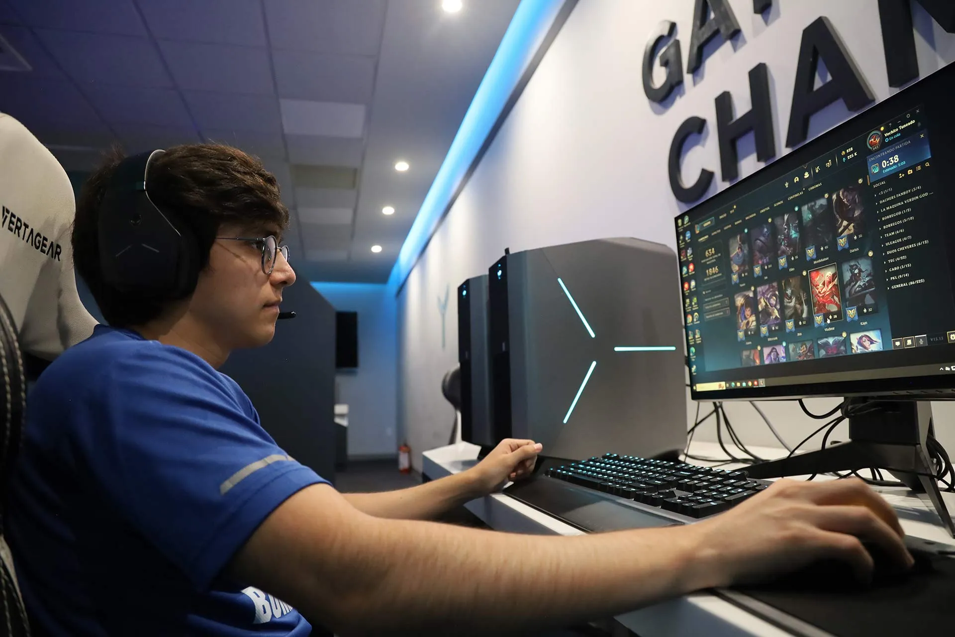 Leo Luna, jugador y su afición por los esports en el Tec Guadalajara.