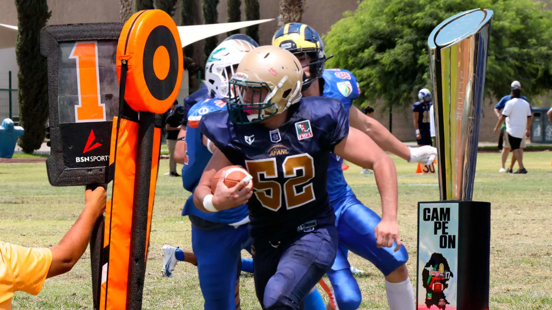 nacional de futbol americano u17 en el tec campus laguna