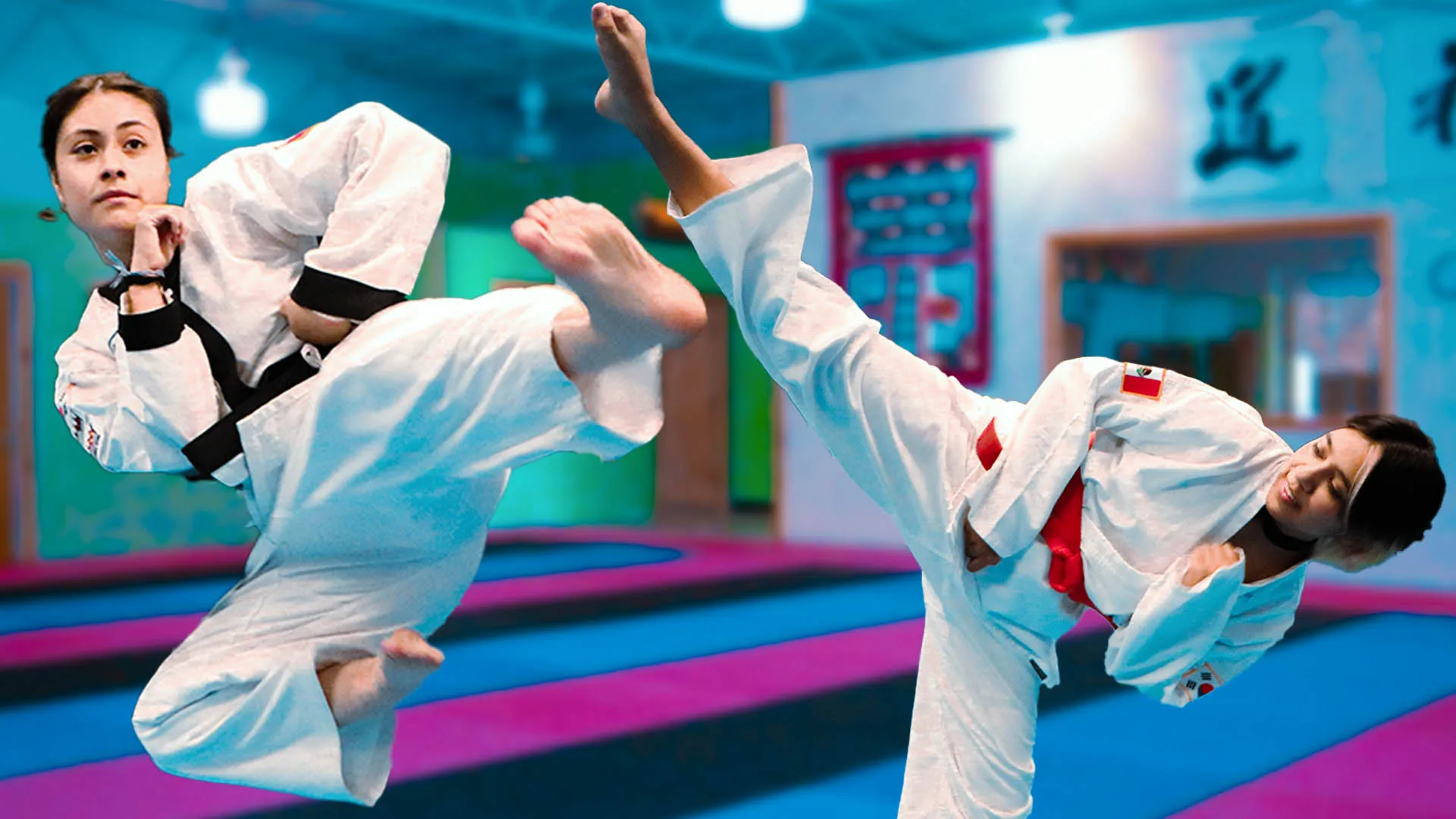 Alumnas de PrepaTec celebrando su éxito en el Campeonato Nacional de Tang Soo Do 2023 en Chicago