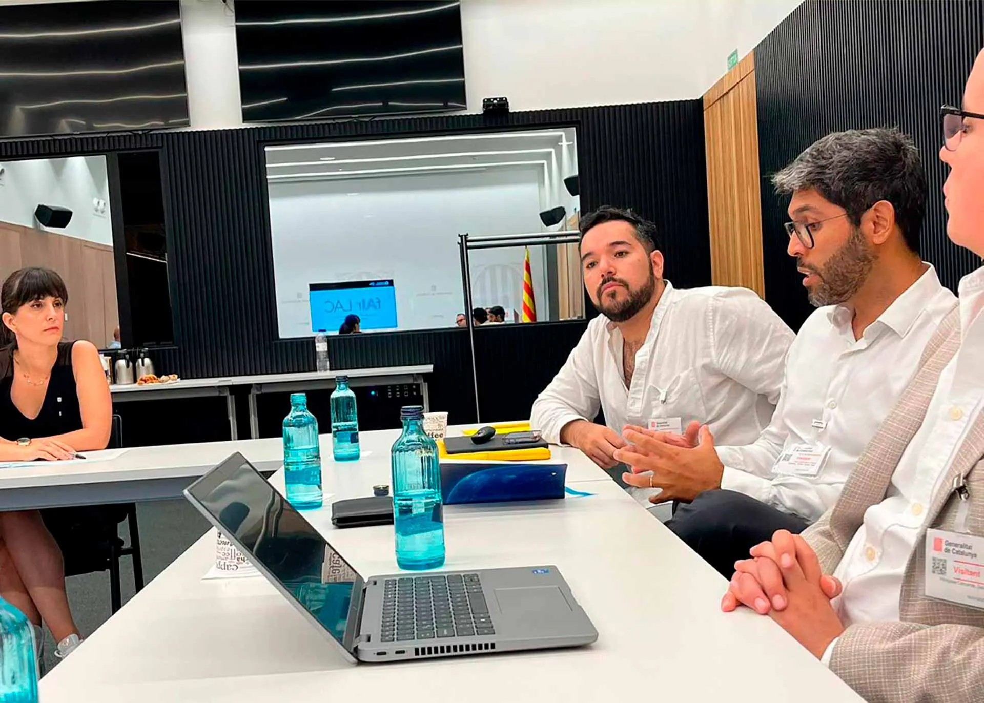 Inteligencia artificial y sus estrategias o buenas prácticas fueron compartidas con organizaciones de Cataluña por el Hub de IA del Tec.