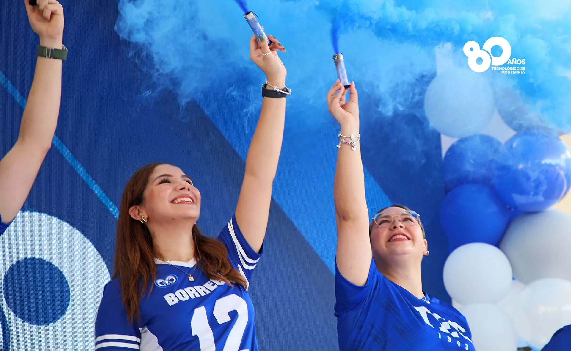 Celebración estudiantil 80 aniversario Tec