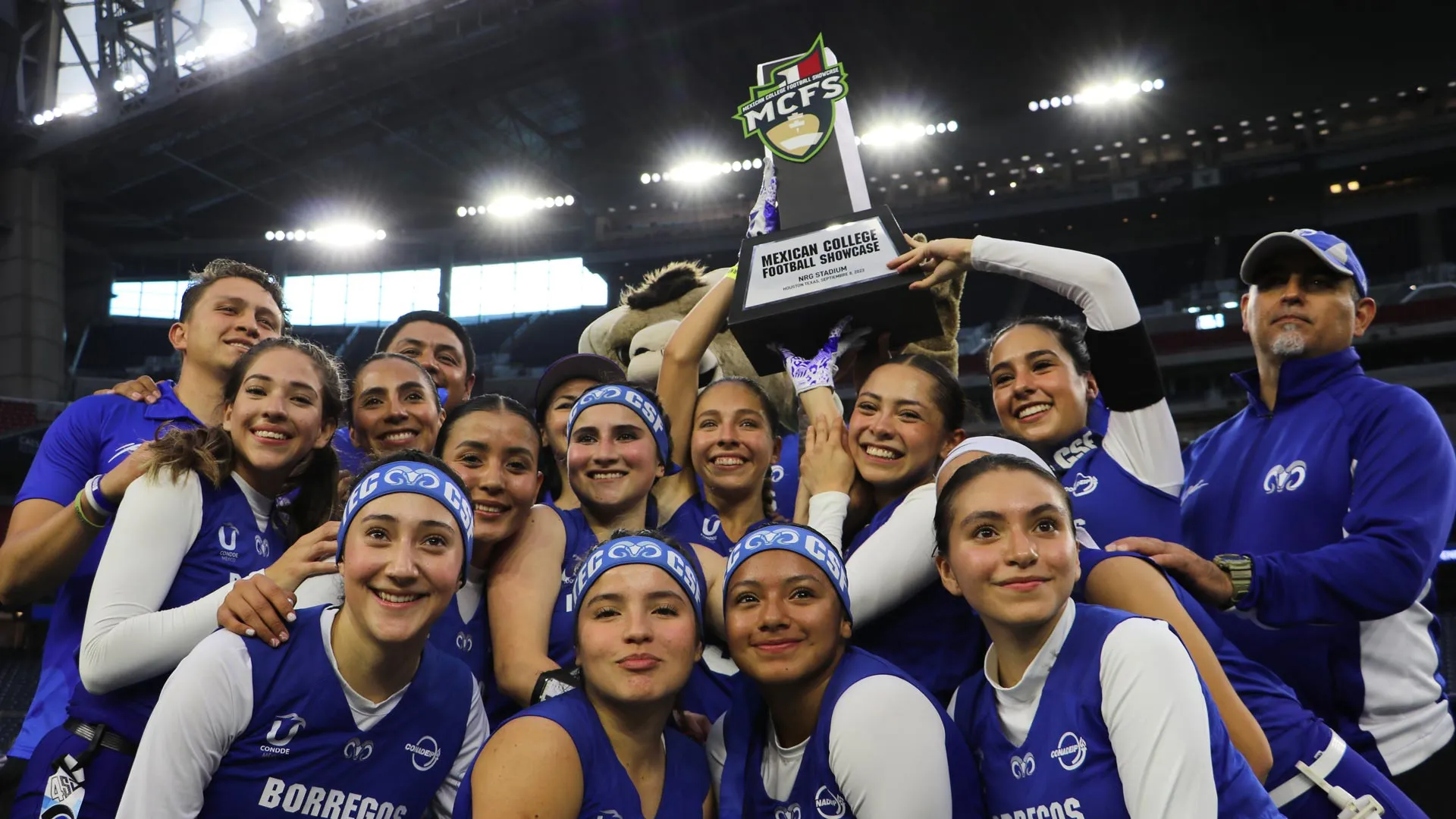 Borregos Santa Fe obtuvo la victoria contra Braves de Ottawa University en NRG Stadium.