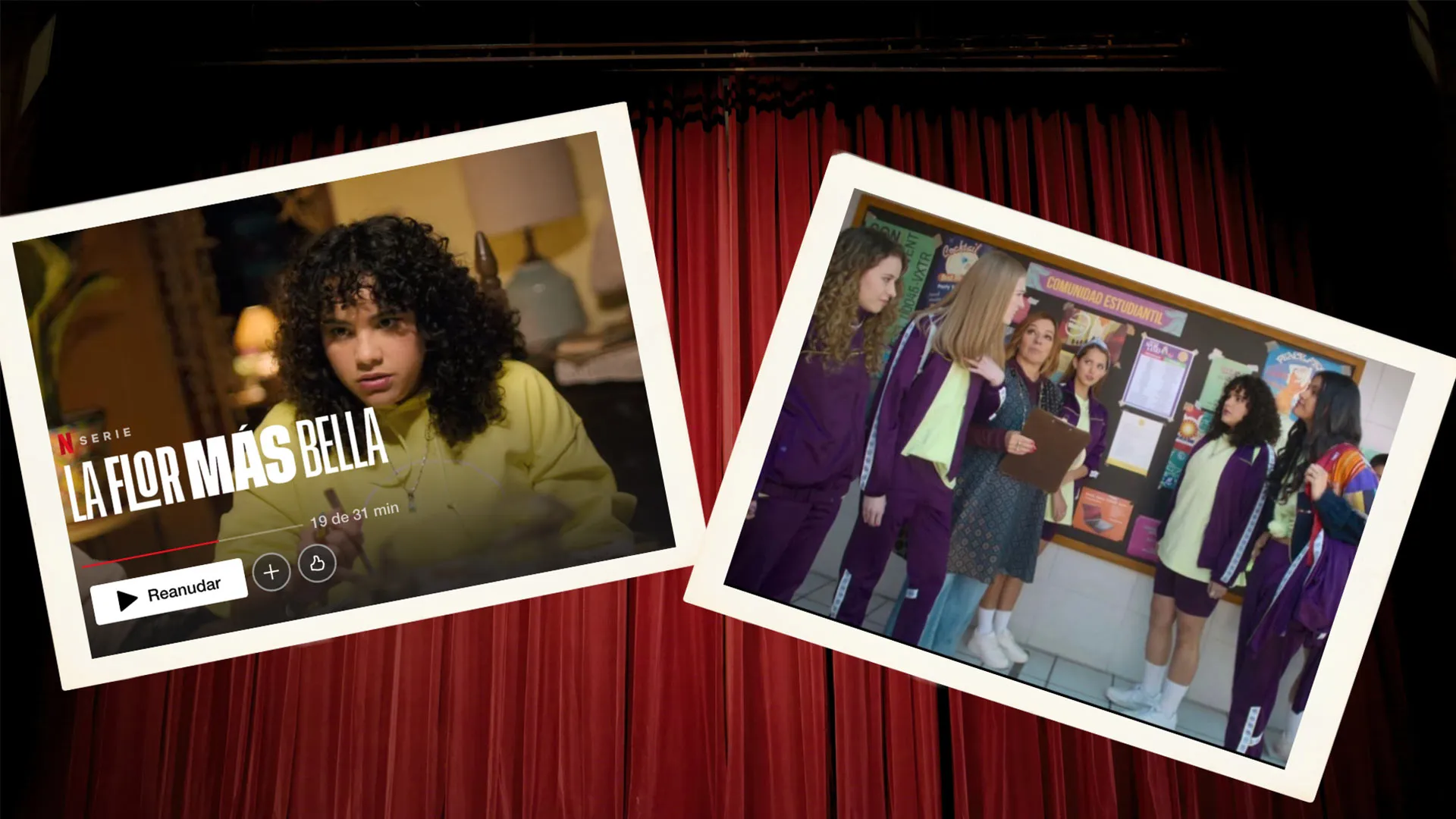 Estudiante de CSF debuta en serie de Netflix