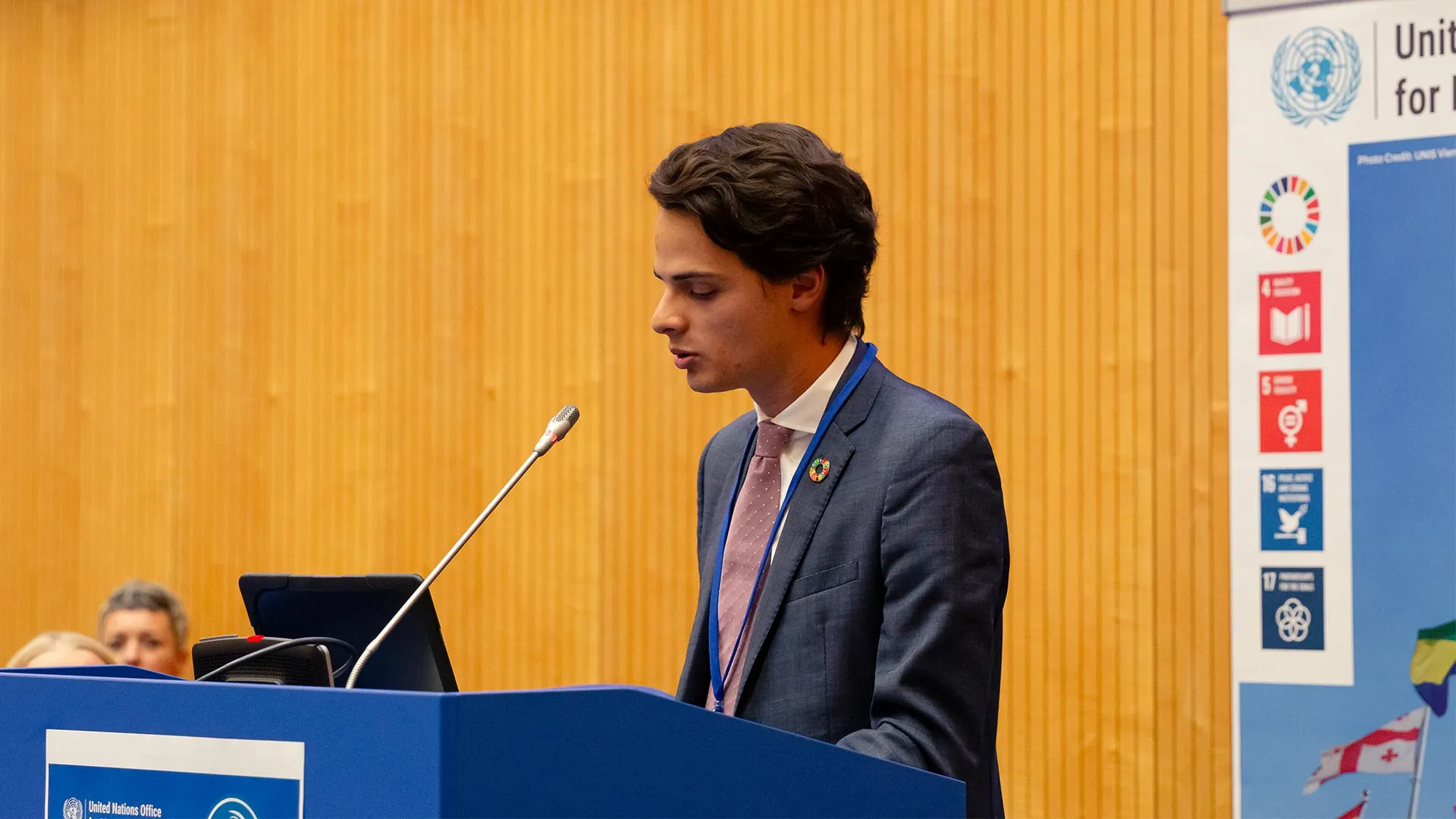 Representará a México como delegado juvenil ante la ONU