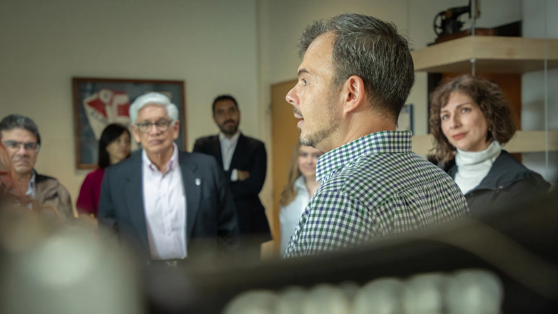 José Pablo Maauad recibe a directivos de Tec campus Hidalgo en Texin