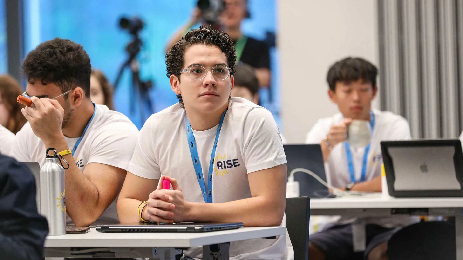 Luciano Reyes, estudiante de la PrepaTec Cuernavaca, participó en el Residential Summit de RISE en Londres, Inglaterra.