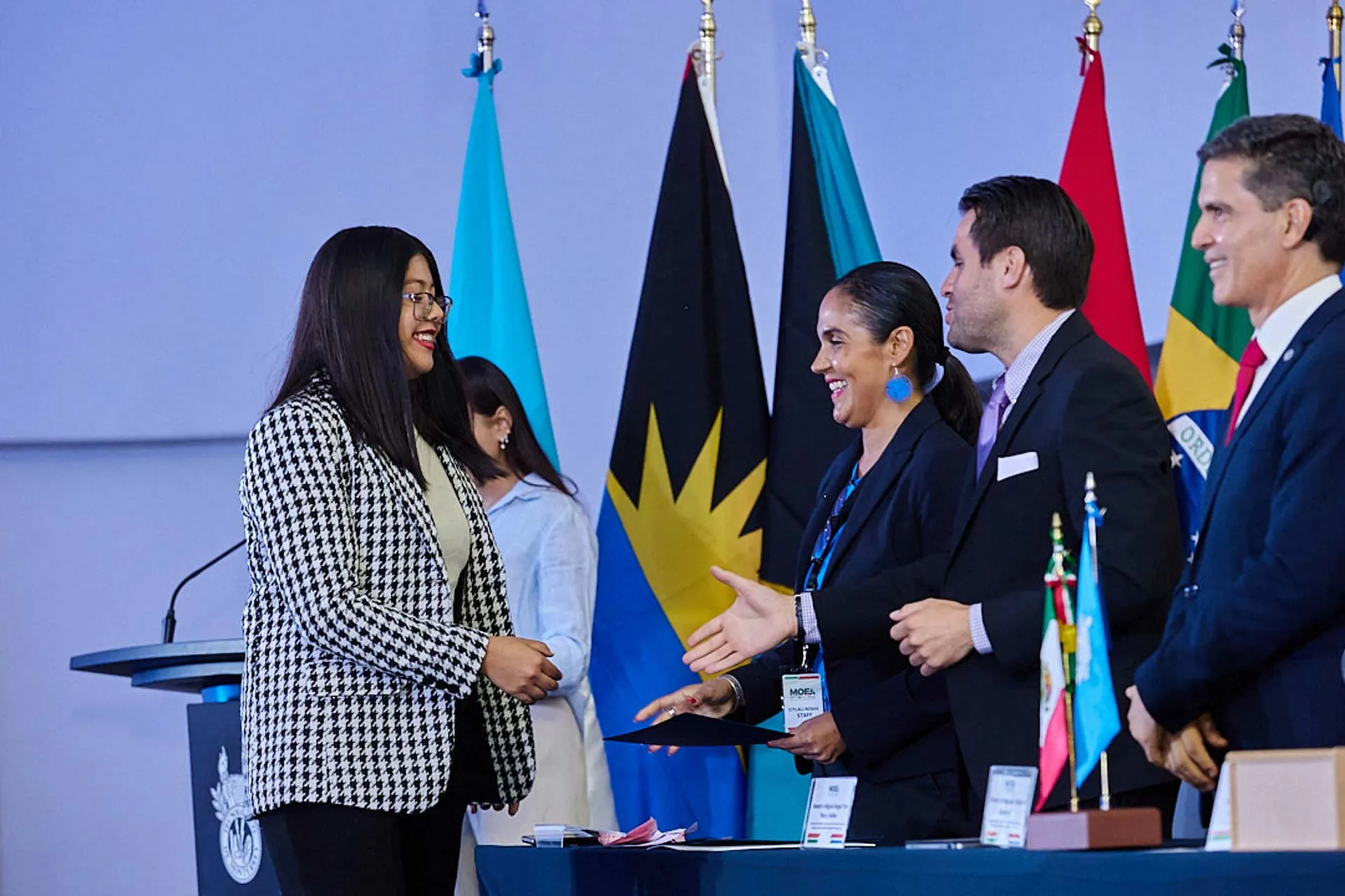 Alumna del Tec Campus Querétaro elegida como vicepresidenta del Modelo Estados Americanos MOEA