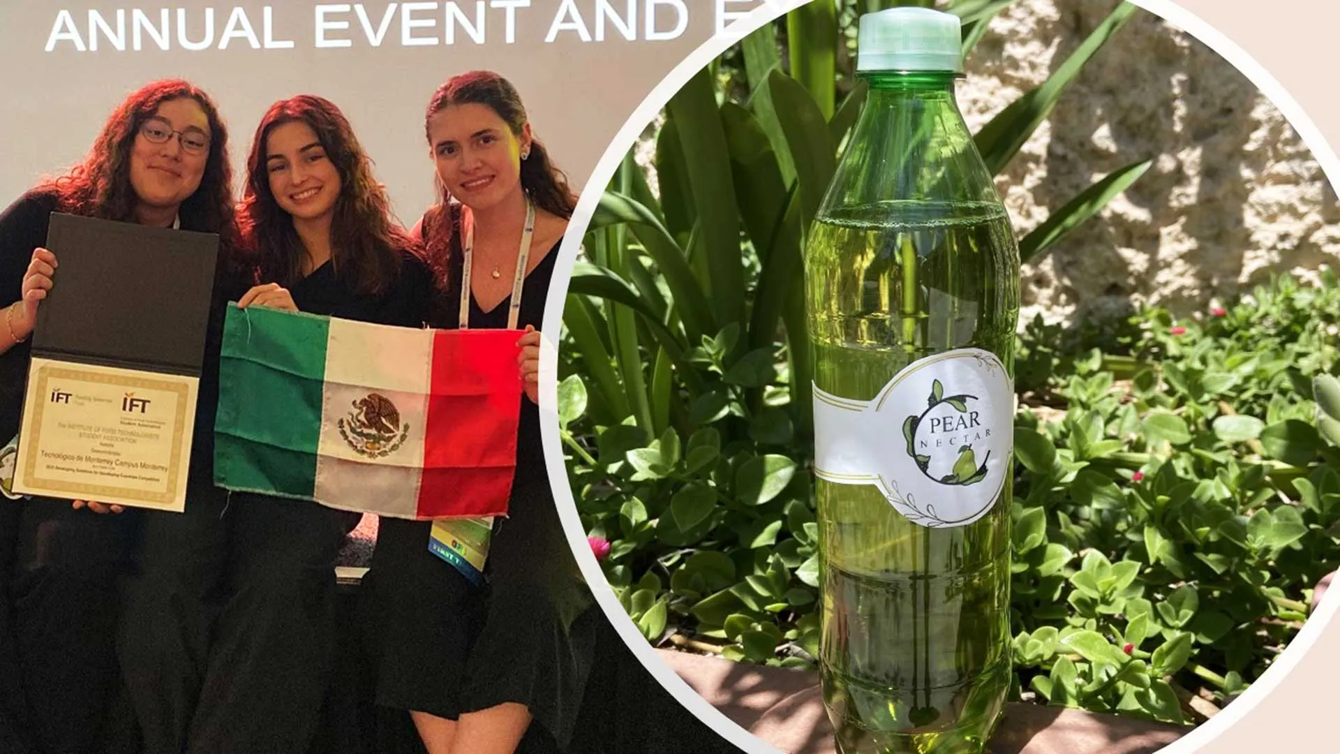 Alumnas de campus Monterrey son reconocidas en competencia del del Institute of Food Technologists Students Asociation.