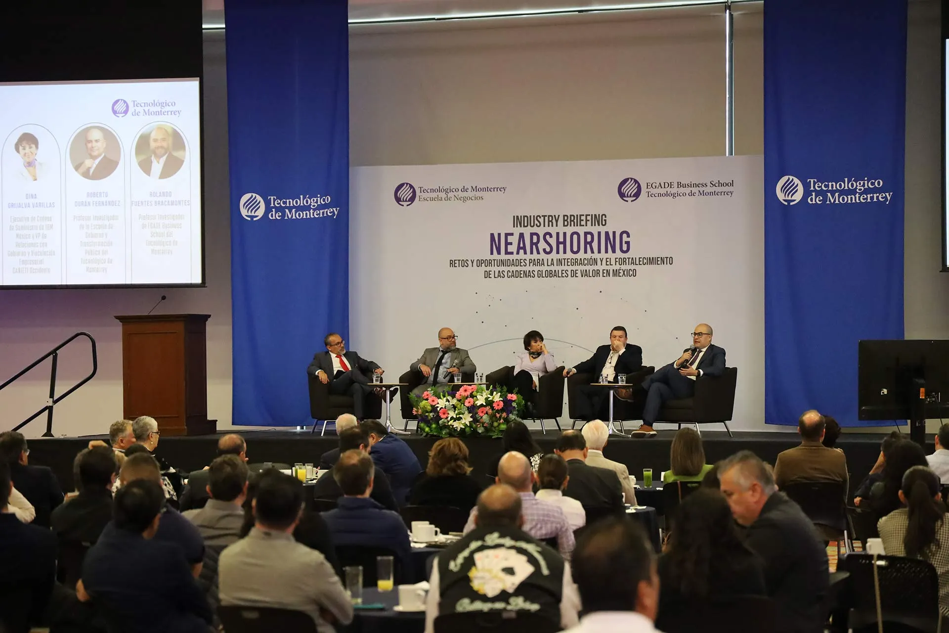 Nearshoring y sus factores clave fueron analizados por especialistas en el Tec Guadalajara. 