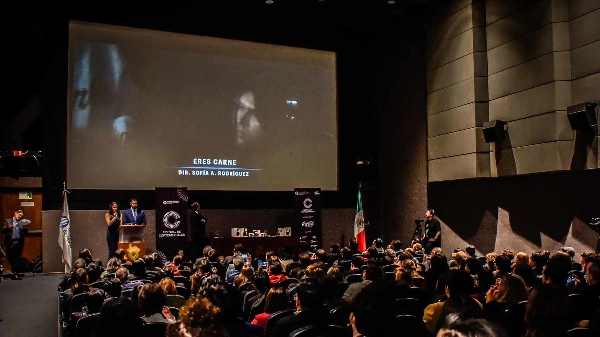 Premios y cine en Festival de Cortos Tec