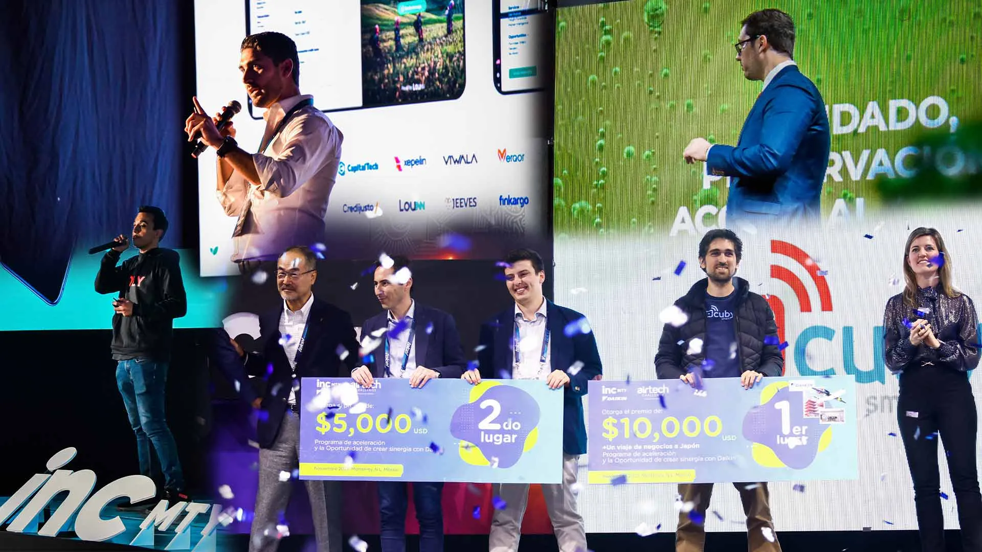 Estas fueron las startups ganadoras en las competencias de incMTY 2023