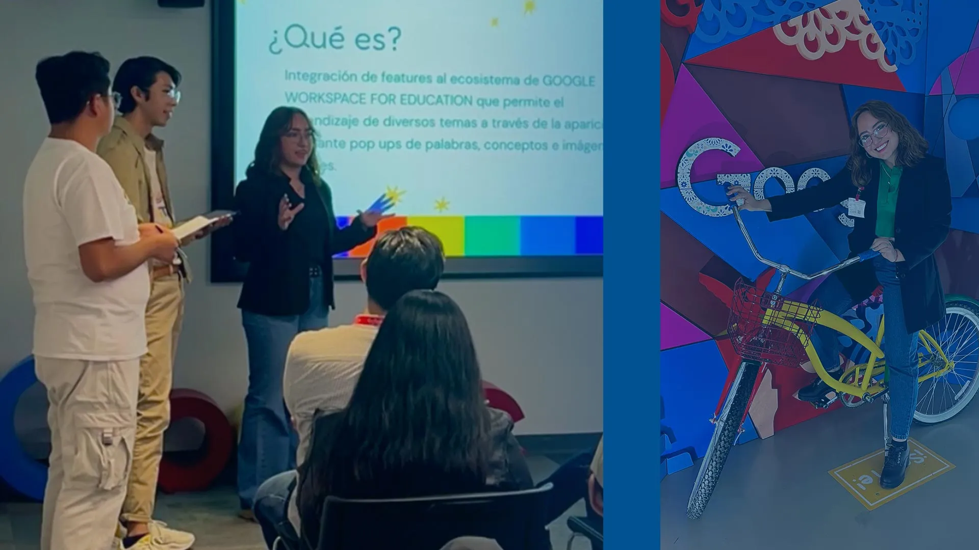 Aylin Vela, estudiante de 5to. semestre de la Licenciatura en Negocios Internacionales del Tec campus Cuernavaca, formó parte de la propuesta más destacada del CampInclusión 2023 de Google.