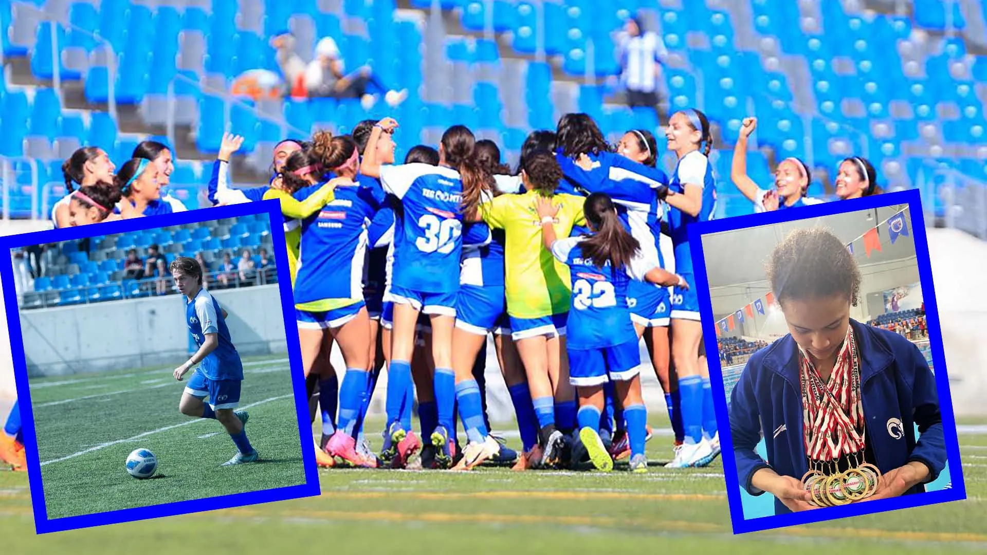 ¡En futbol y natación! Son campeones Borregos Monterrey de PrepaTec