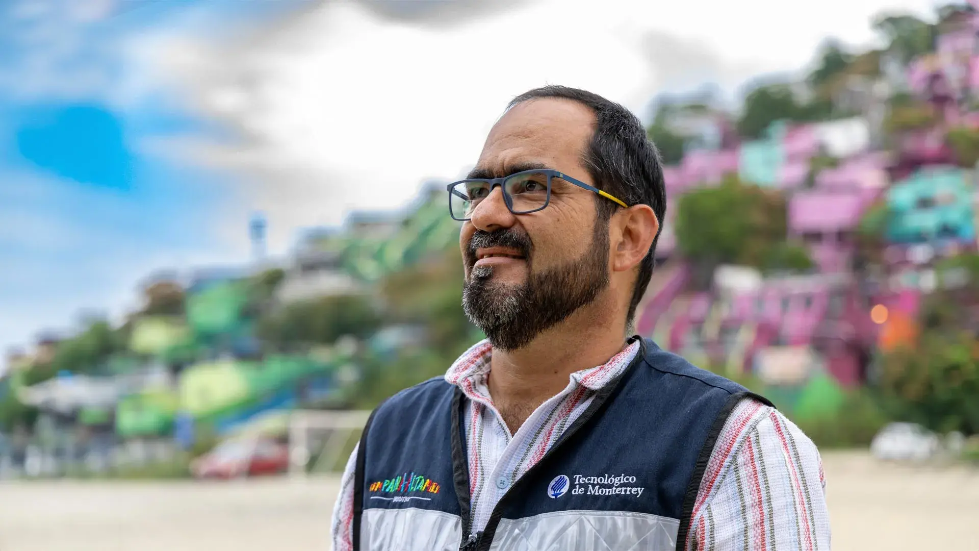 Víctor González trabaja como enlace comunitario del Tec en la Iniciativa Campana-Altamira.