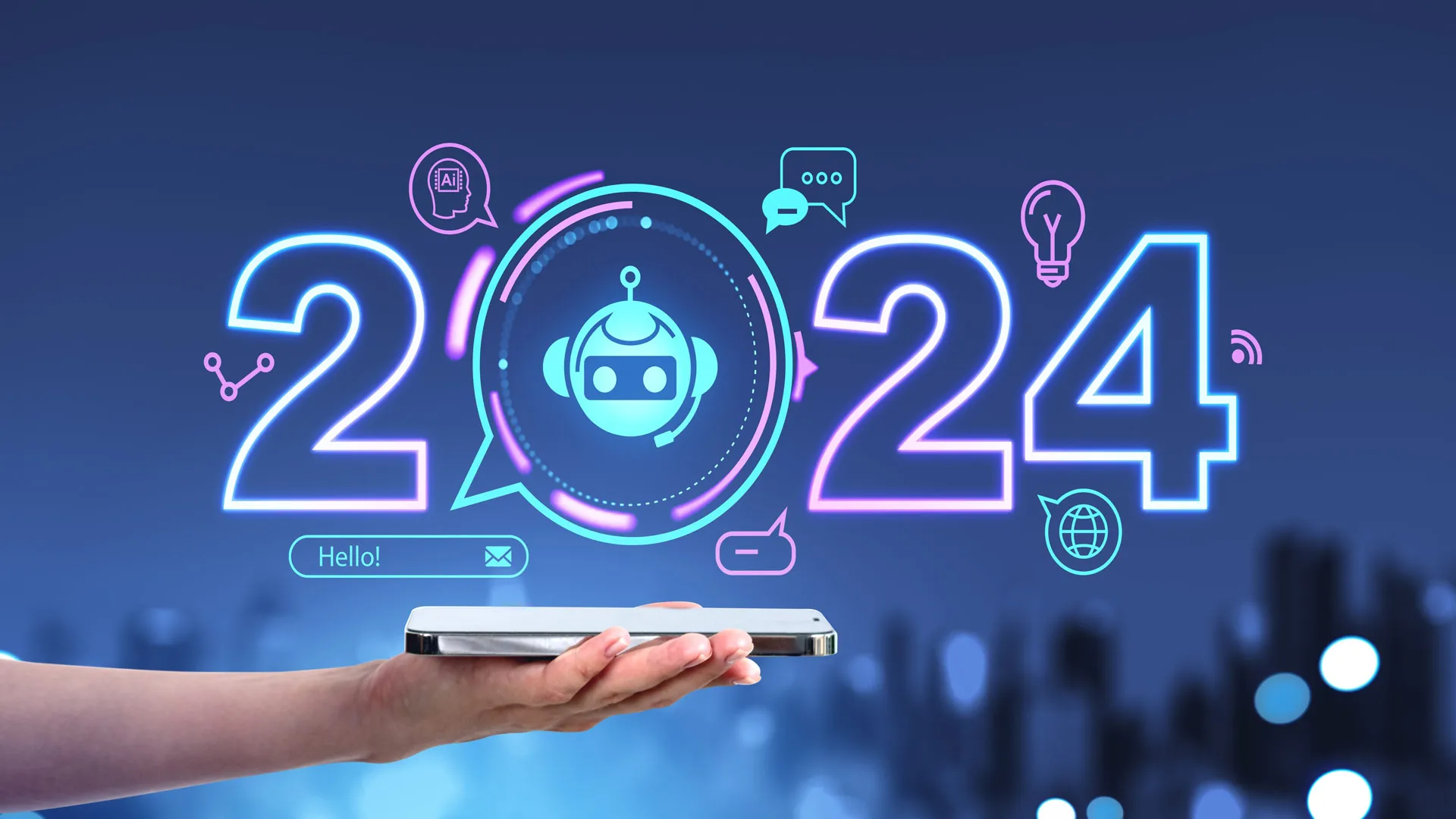 La Inteligencia Artificial en 2024 seguirá avanzando de manera acelerada.