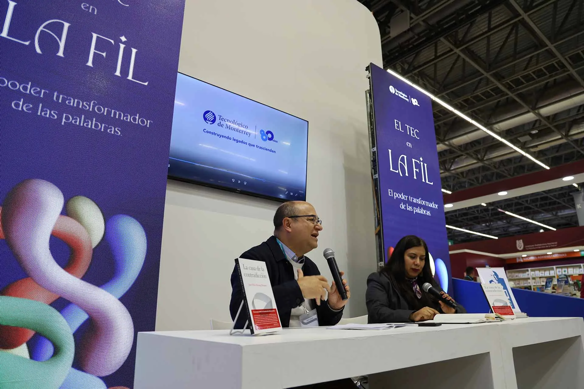 Tec en la FIL Guadalajara 2023.