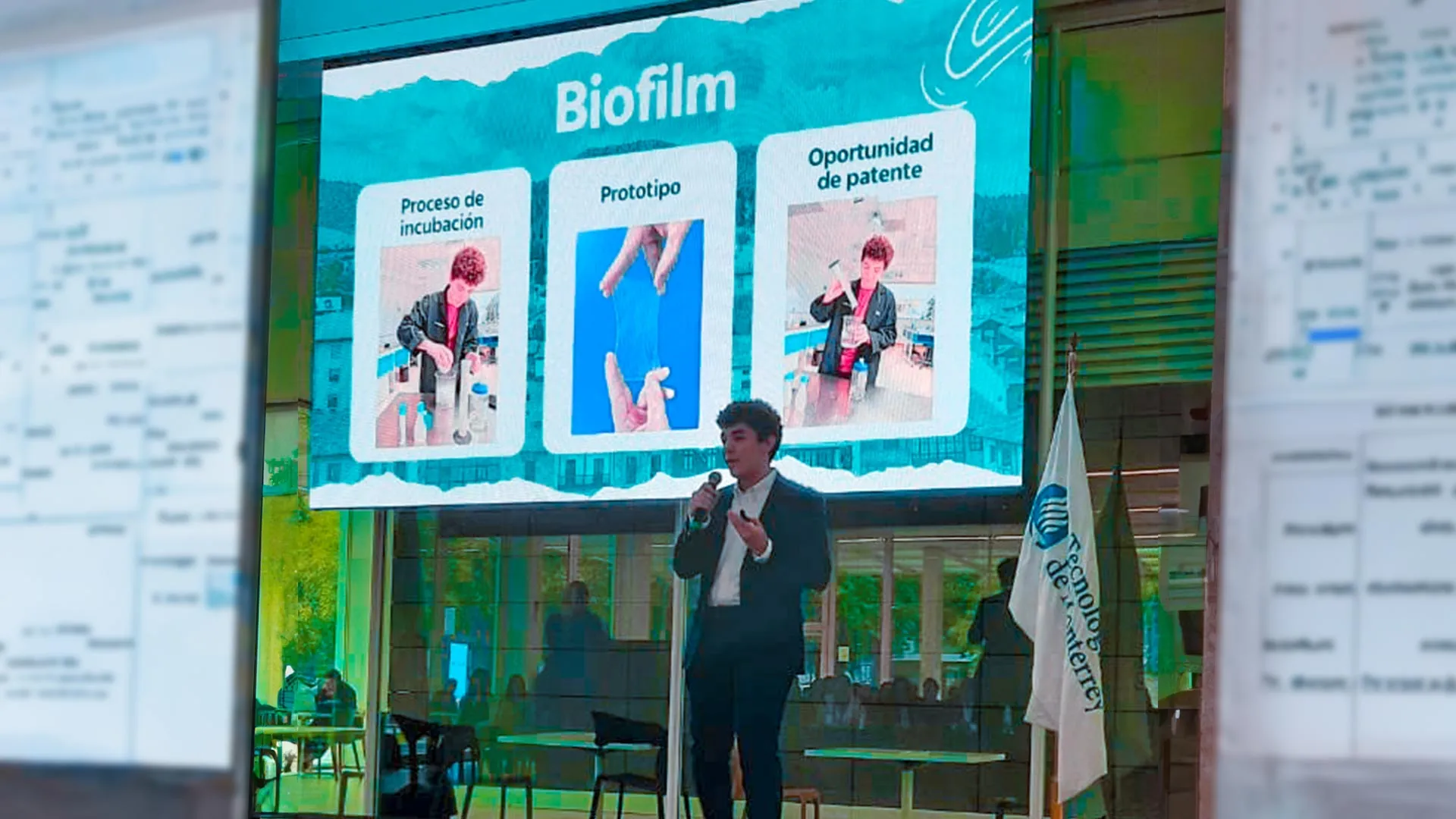 Alumno gana segundo lugar con proyecto de conservación de alimentos