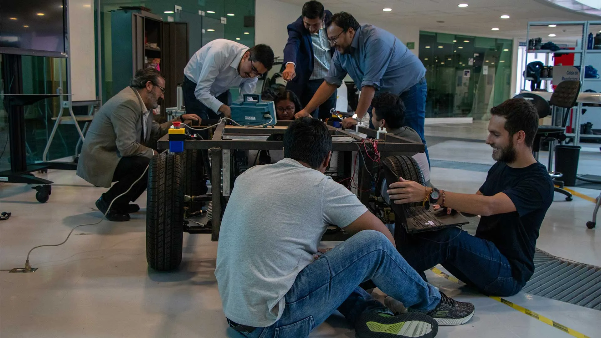 El AMR Tec fue una colaboración entre profesores y alumnos